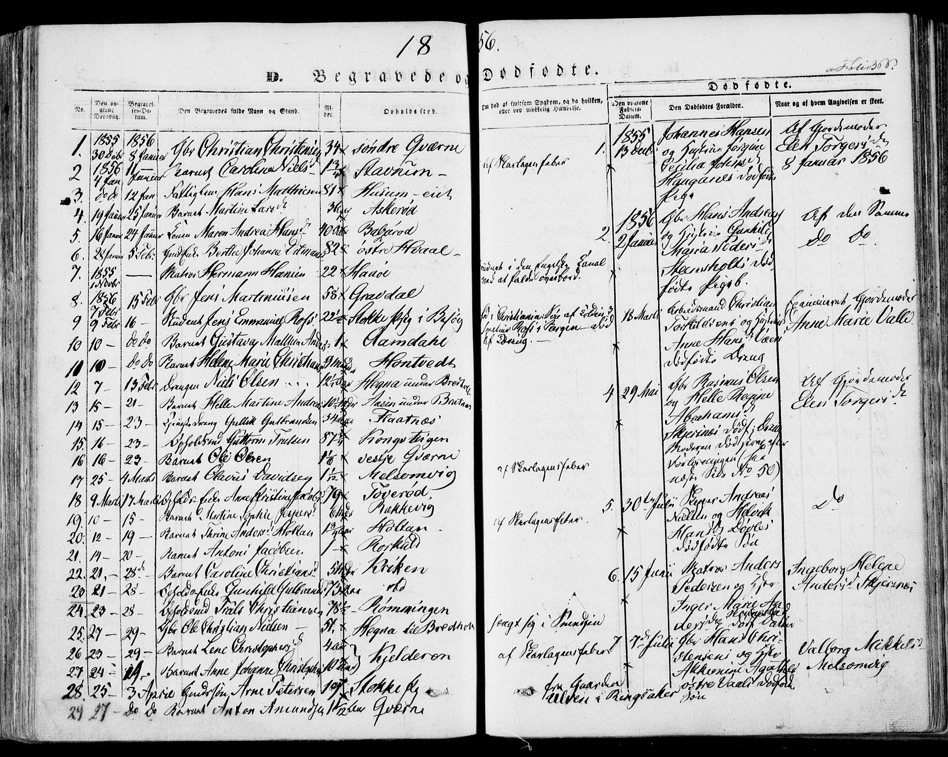 Stokke kirkebøker, AV/SAKO-A-320/F/Fa/L0007: Parish register (official) no. I 7, 1844-1857, p. 366