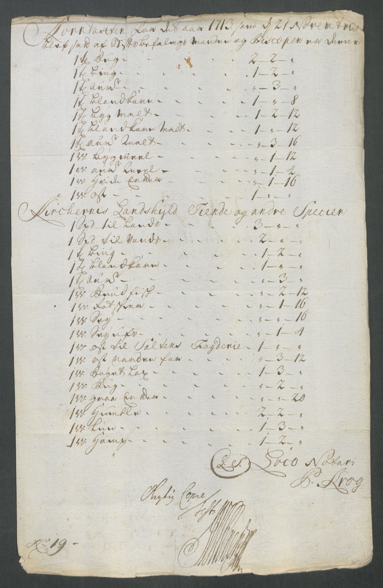 Rentekammeret inntil 1814, Reviderte regnskaper, Fogderegnskap, AV/RA-EA-4092/R62/L4203: Fogderegnskap Stjørdal og Verdal, 1713, p. 228