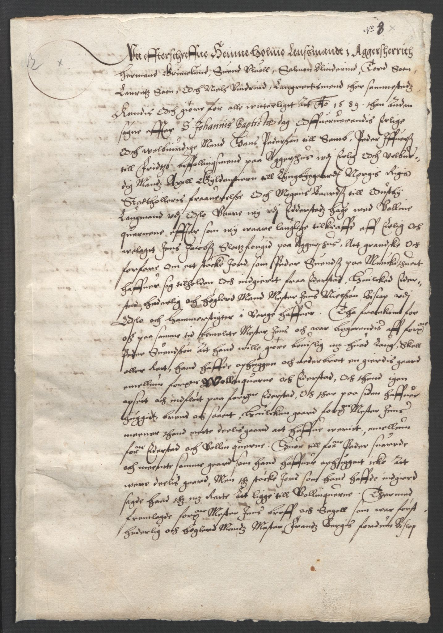 Oslo stiftsdireksjon, AV/SAO-A-11085/G/Gb/L0001: Bispestolens dokumenter, 1584-1612, p. 32