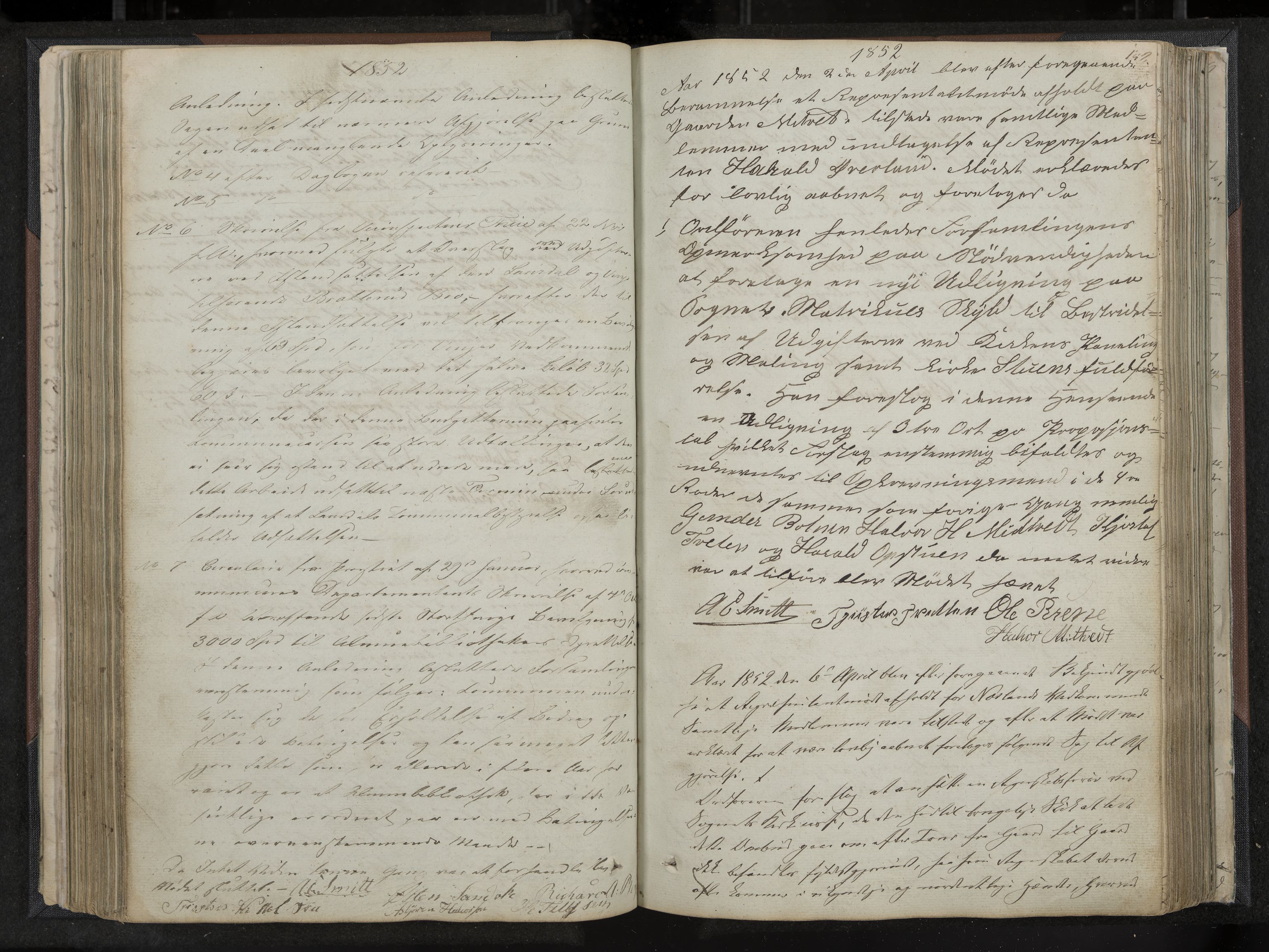 Vinje formannskap og sentraladministrasjon, IKAK/0834021-1/A/L0001: Møtebok, 1838-1889, p. 141
