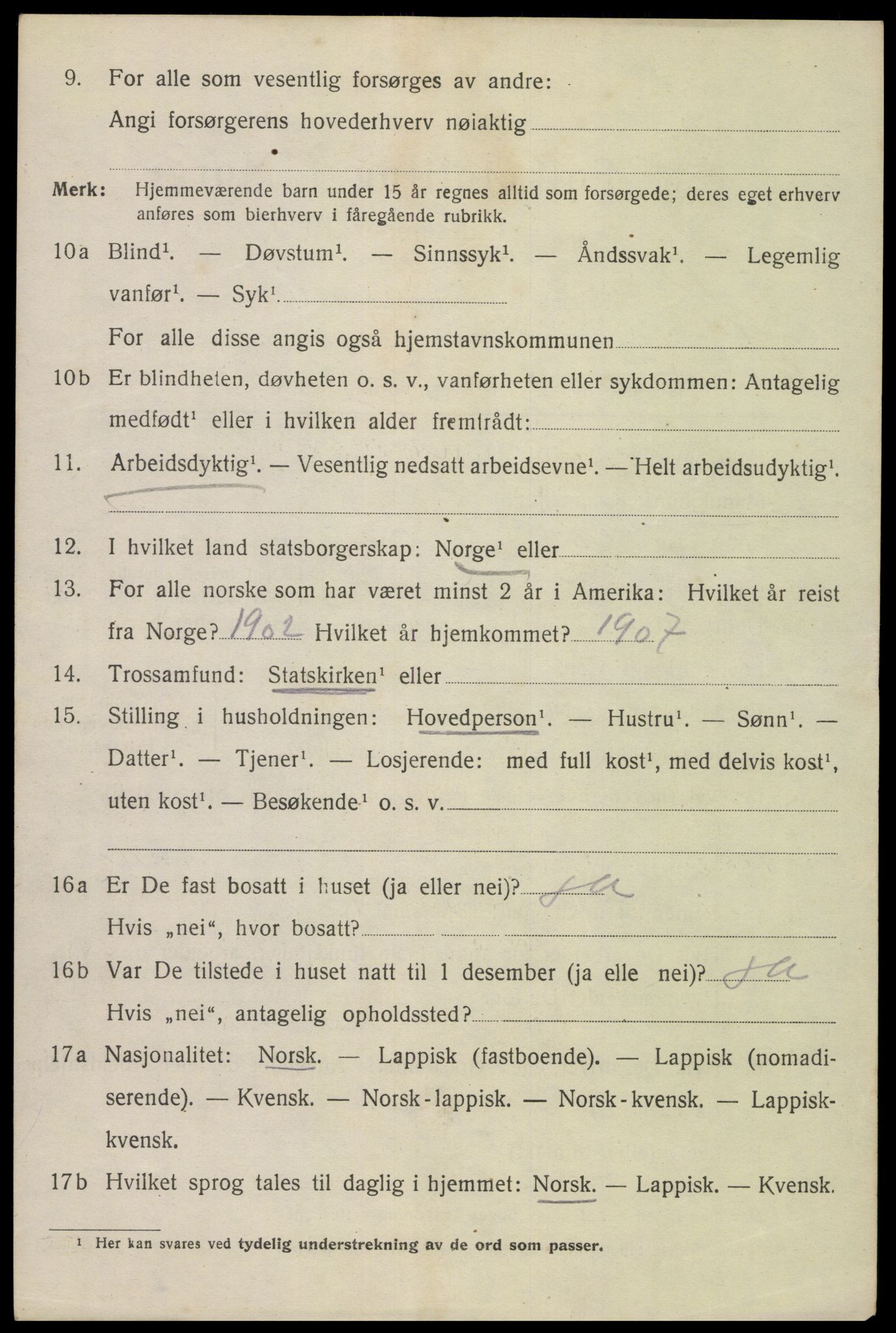 SAT, 1920 census for Bodø, 1920, p. 5686