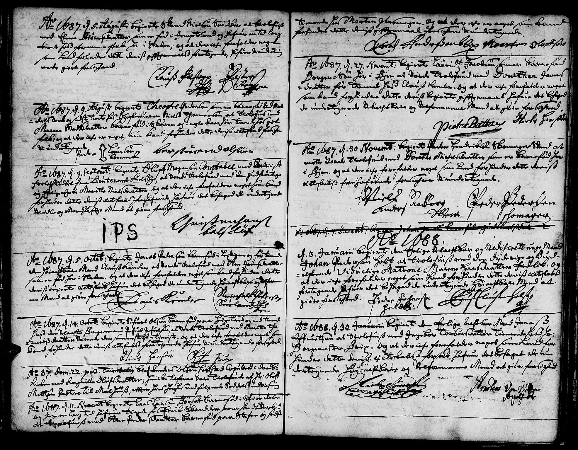 Ministerialprotokoller, klokkerbøker og fødselsregistre - Sør-Trøndelag, SAT/A-1456/601/L0033: Parish register (official) no. 601A01, 1679-1728