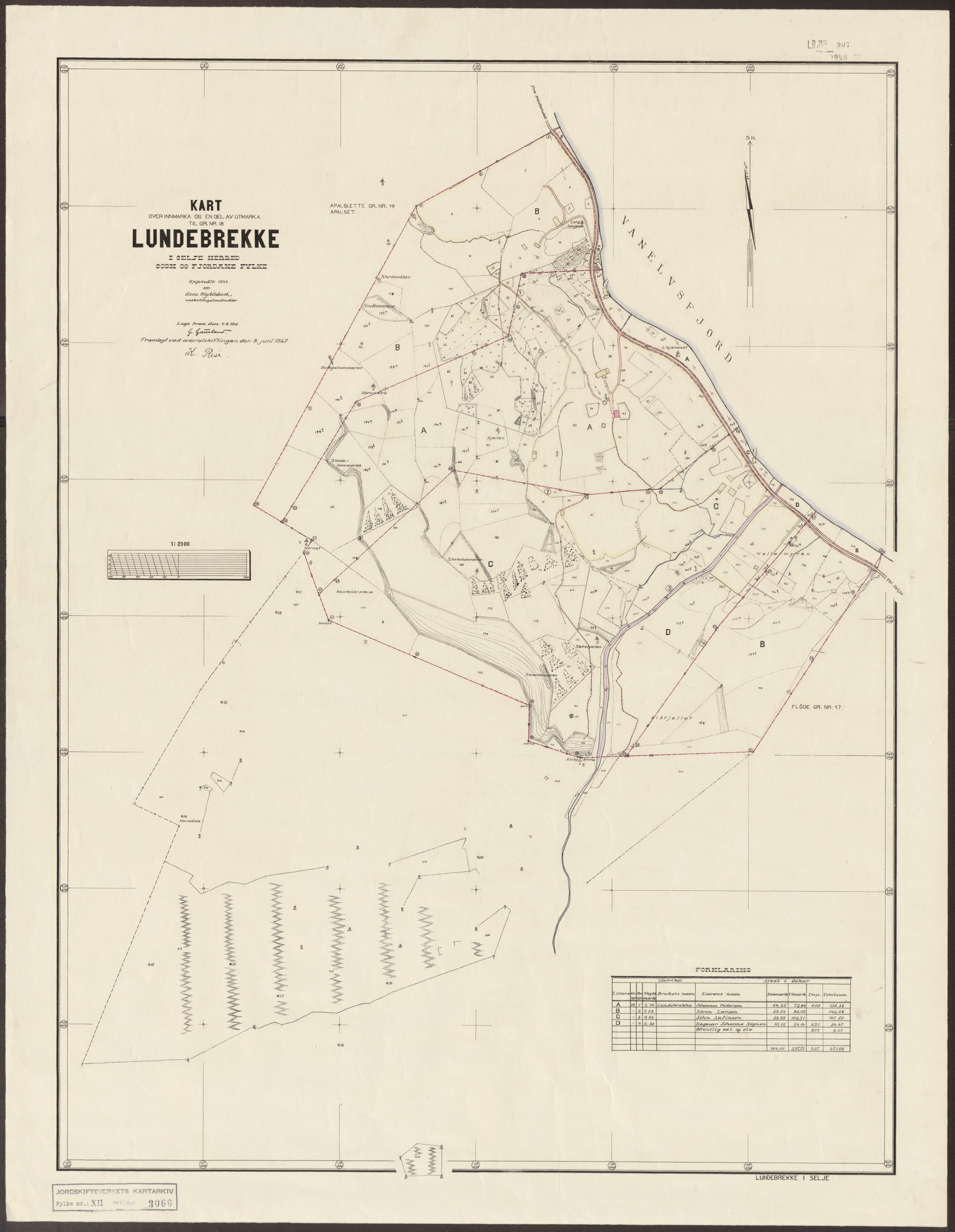 Jordskifteverkets kartarkiv, RA/S-3929/T, 1859-1988, p. 2495