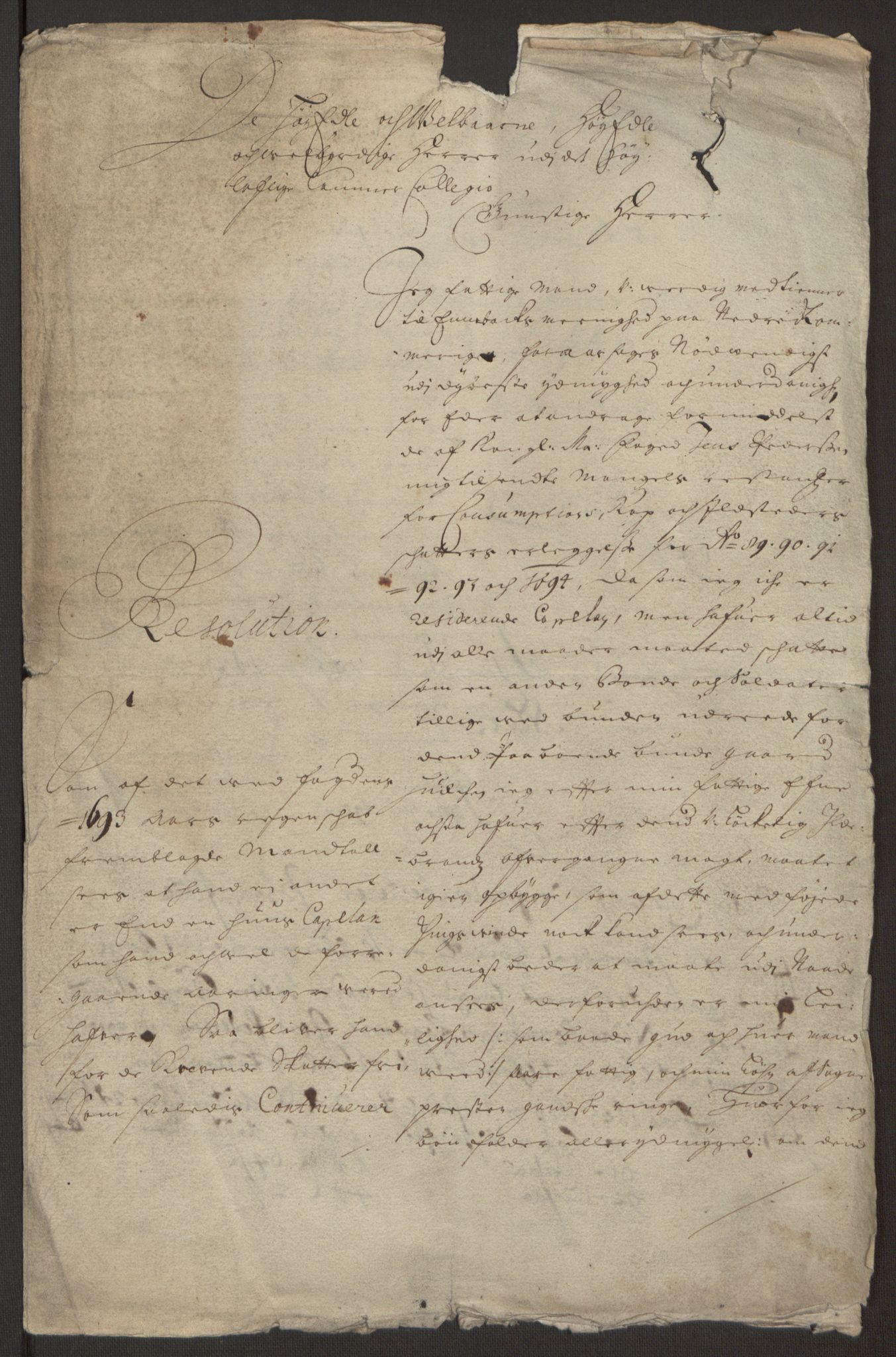 Rentekammeret inntil 1814, Reviderte regnskaper, Fogderegnskap, AV/RA-EA-4092/R11/L0579: Fogderegnskap Nedre Romerike, 1694-1695, p. 423