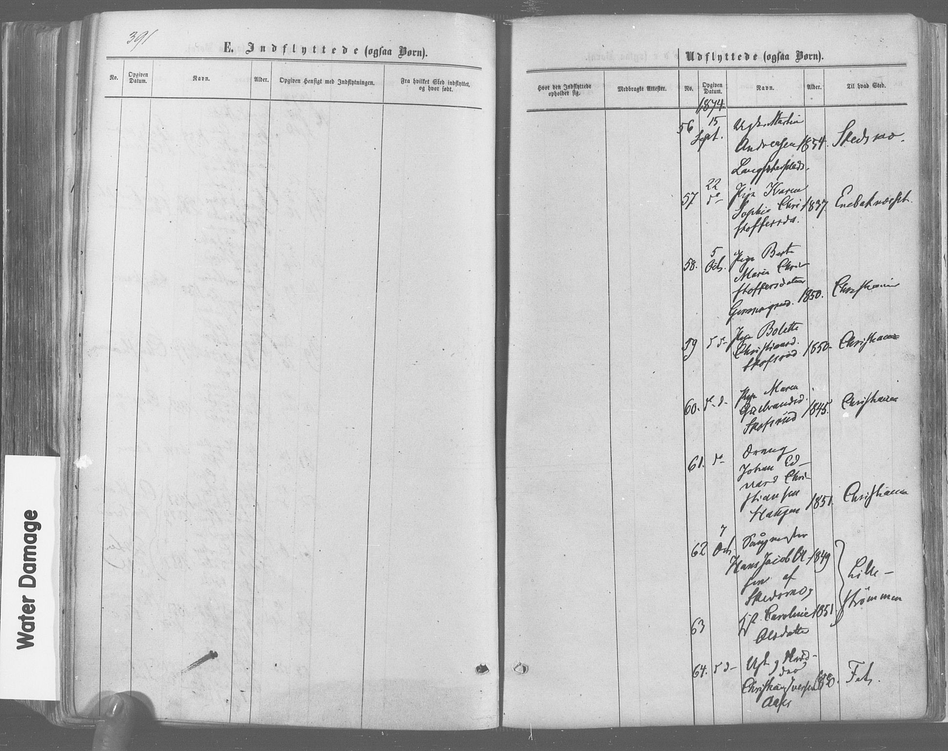 Trøgstad prestekontor Kirkebøker, AV/SAO-A-10925/F/Fa/L0009: Parish register (official) no. I 9, 1865-1877, p. 391