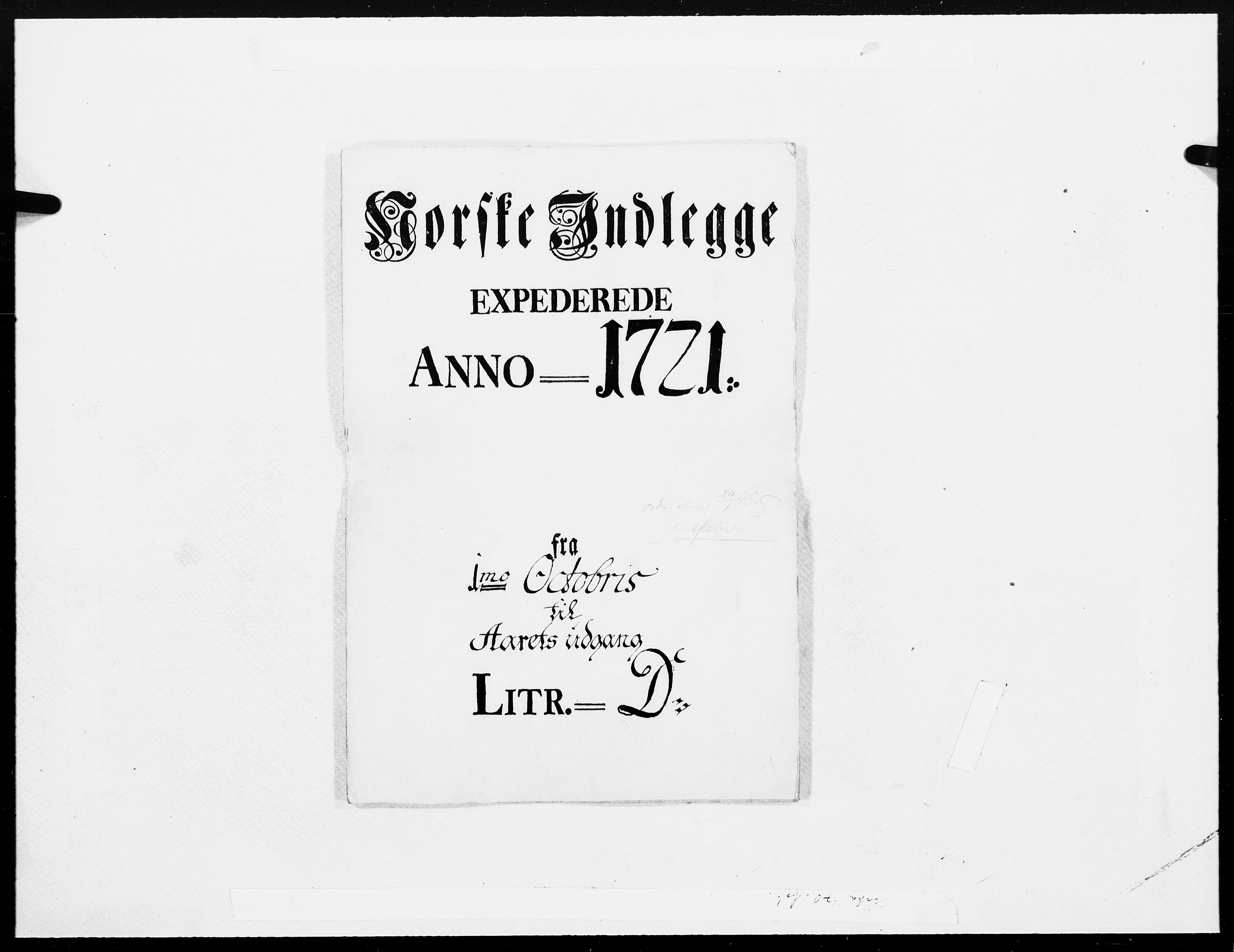 Danske Kanselli 1572-1799, AV/RA-EA-3023/F/Fc/Fcc/Fcca/L0089: Norske innlegg 1572-1799, 1721, p. 350