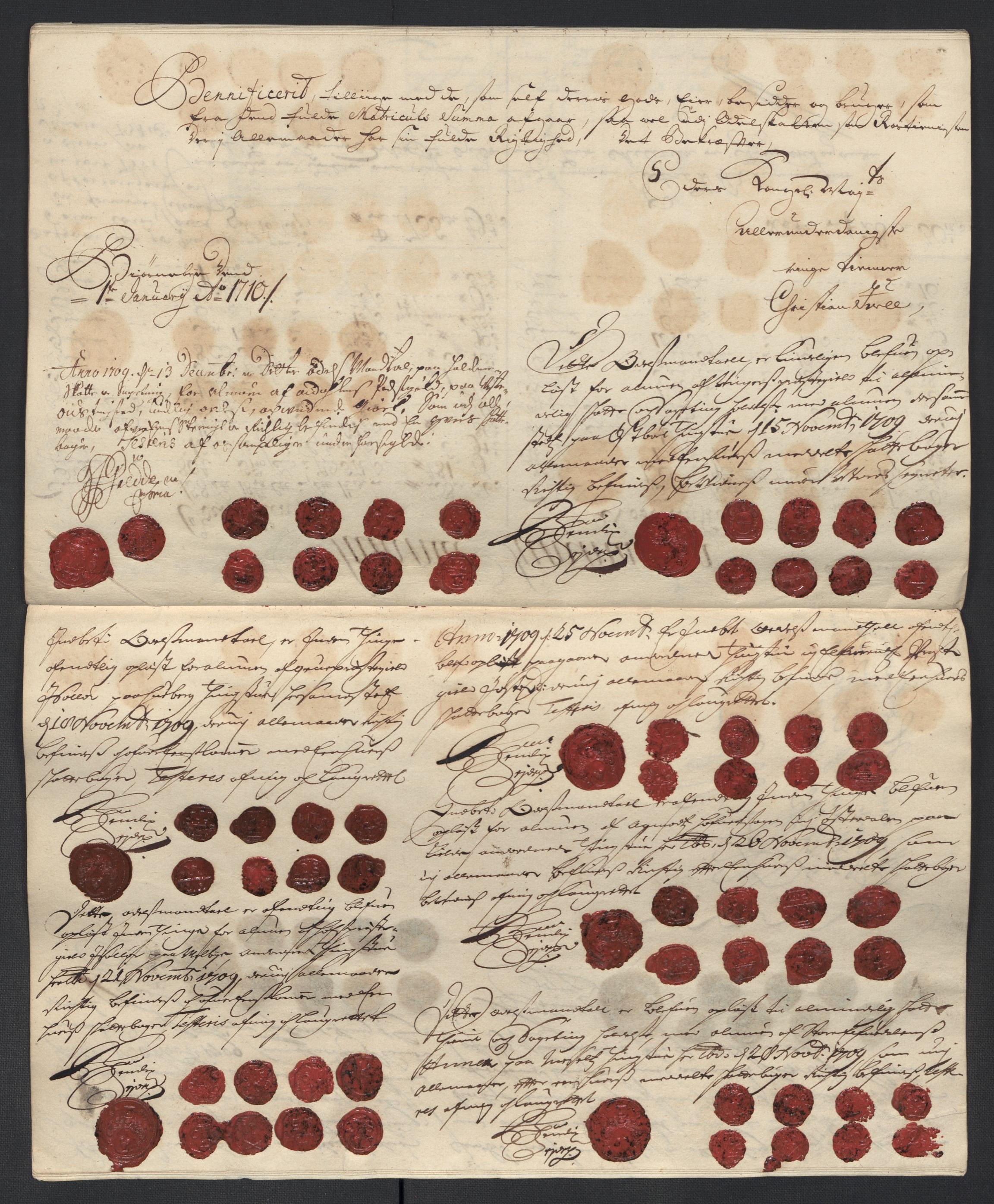 Rentekammeret inntil 1814, Reviderte regnskaper, Fogderegnskap, AV/RA-EA-4092/R13/L0846: Fogderegnskap Solør, Odal og Østerdal, 1709, p. 255