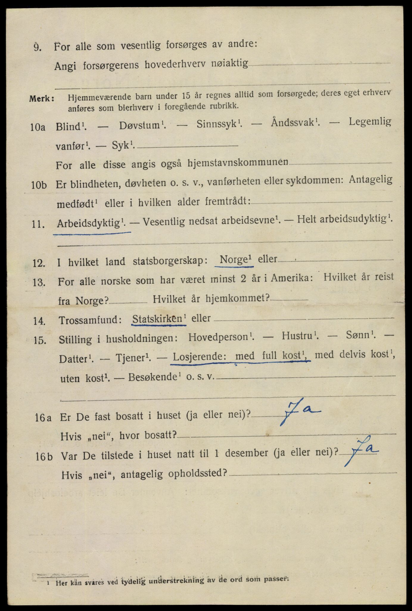 SAO, 1920 census for Fredrikstad, 1920, p. 43010