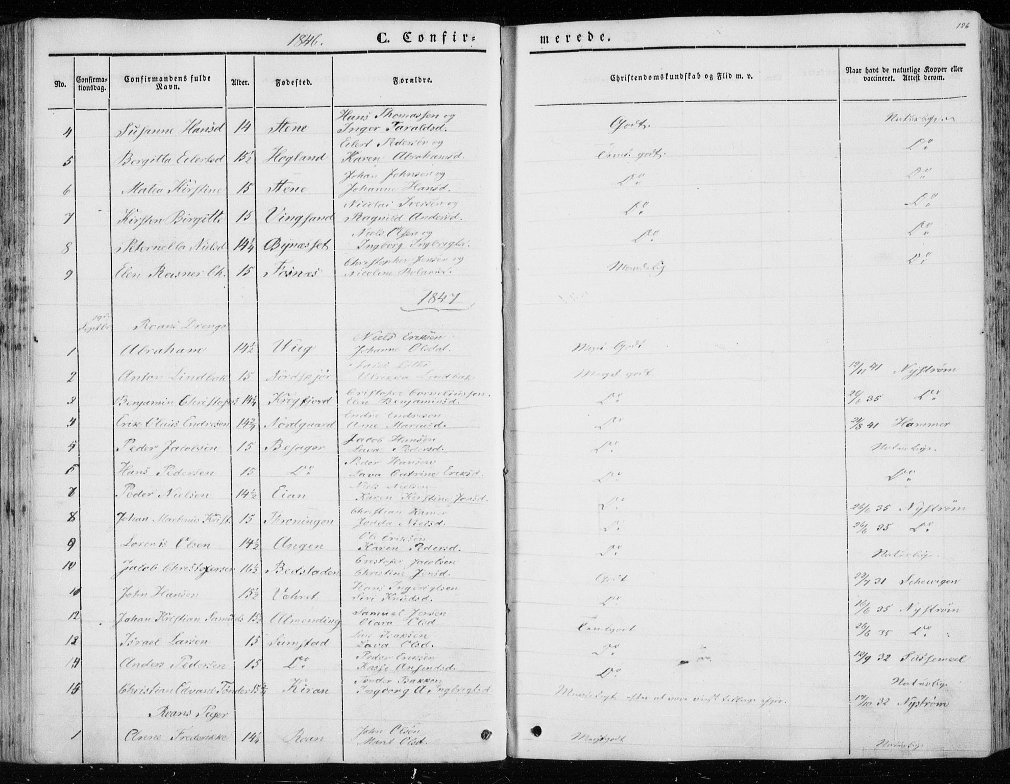 Ministerialprotokoller, klokkerbøker og fødselsregistre - Sør-Trøndelag, SAT/A-1456/657/L0704: Parish register (official) no. 657A05, 1846-1857, p. 126
