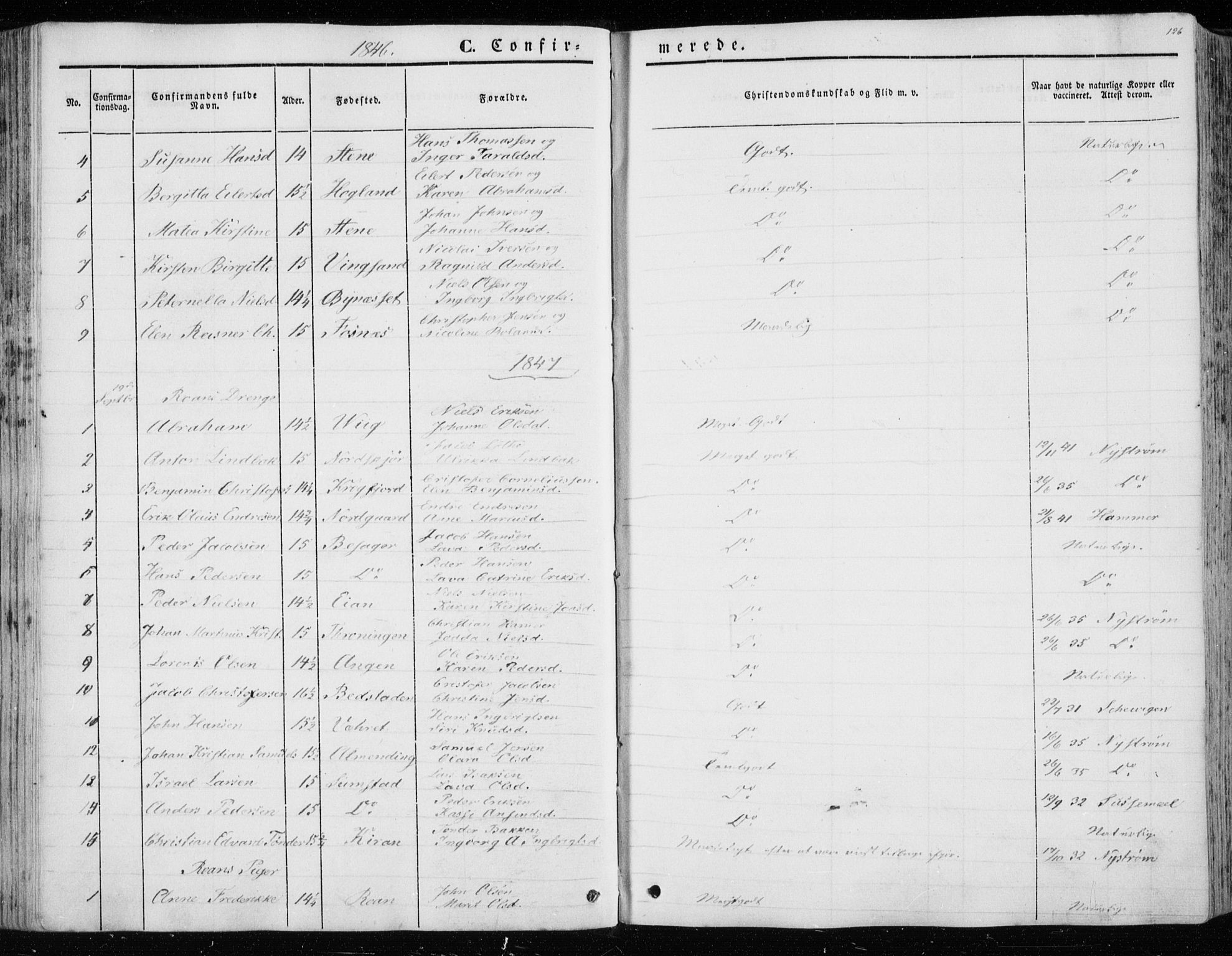 Ministerialprotokoller, klokkerbøker og fødselsregistre - Sør-Trøndelag, AV/SAT-A-1456/657/L0704: Parish register (official) no. 657A05, 1846-1857, p. 126