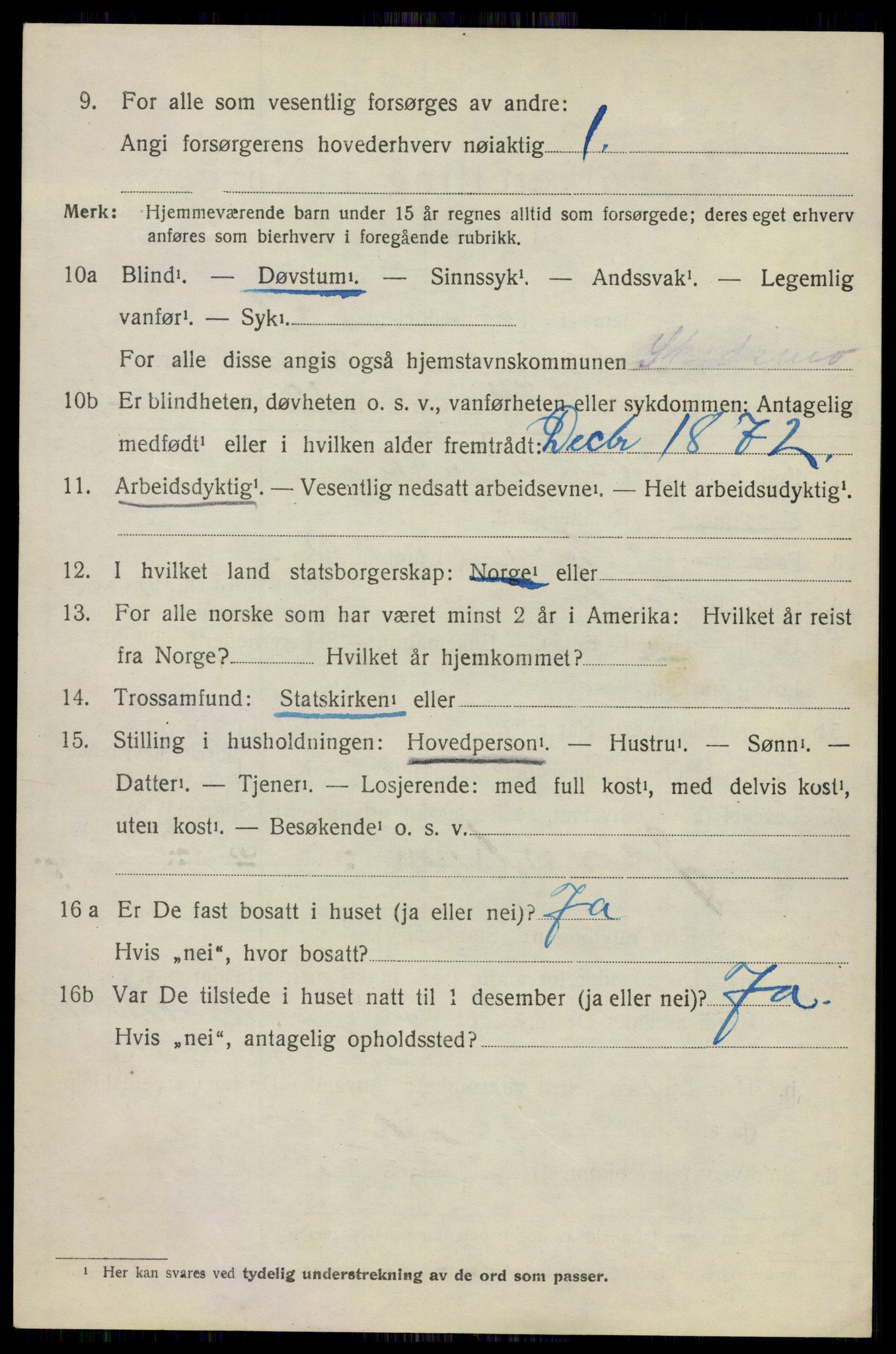 SAO, 1920 census for Skedsmo, 1920, p. 8744