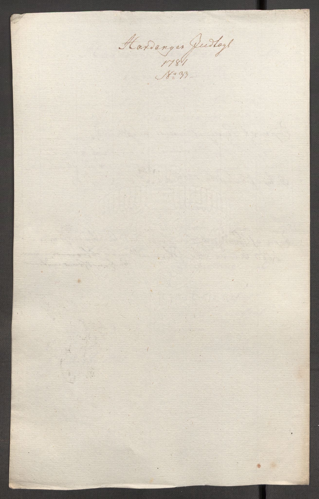 Rentekammeret inntil 1814, Reviderte regnskaper, Fogderegnskap, RA/EA-4092/R48/L3097: Fogderegnskap Sunnhordland og Hardanger, 1781, p. 234