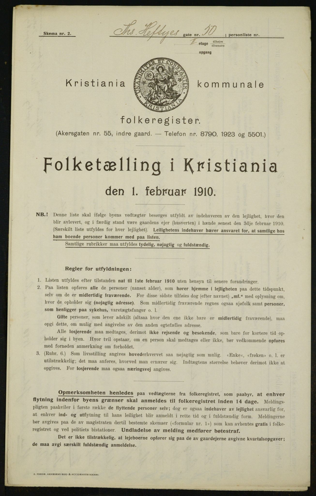 OBA, Municipal Census 1910 for Kristiania, 1910, p. 103647