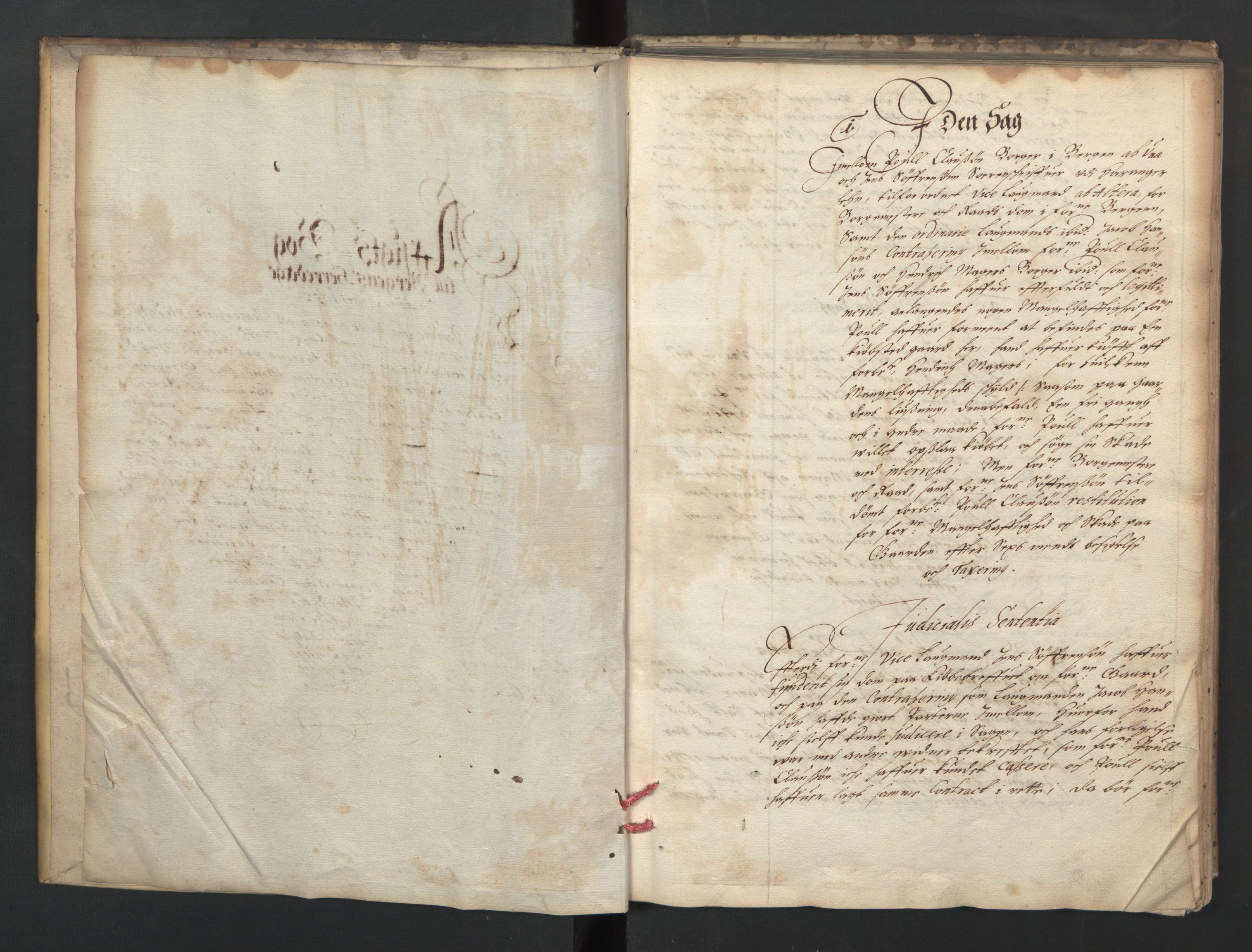 Herredagen 1539-1664  (Kongens Retterting), RA/EA-2882/A/L0022: Avsiktsbok, 1652