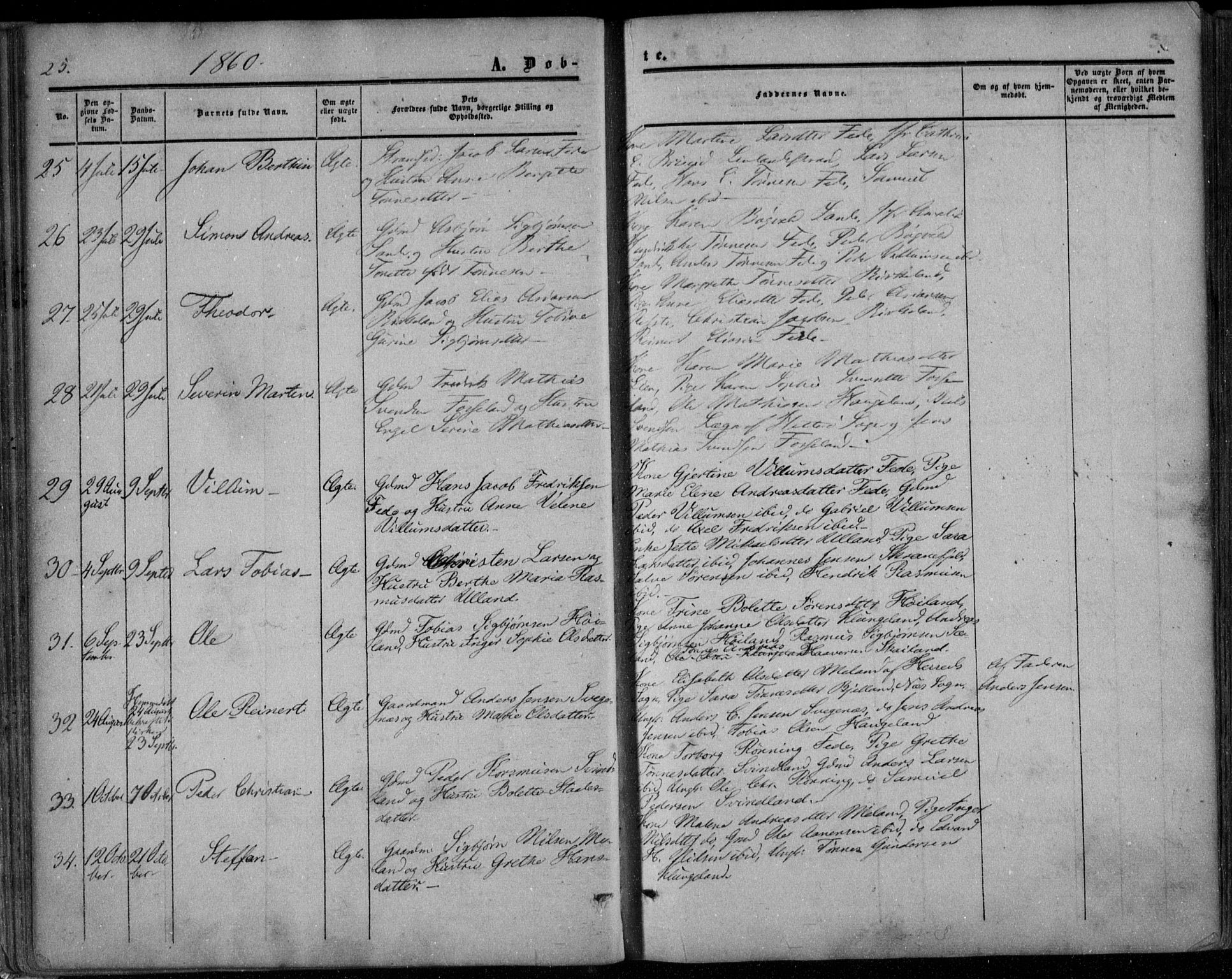 Kvinesdal sokneprestkontor, AV/SAK-1111-0026/F/Fa/Faa/L0002: Parish register (official) no. A 2, 1850-1876, p. 35