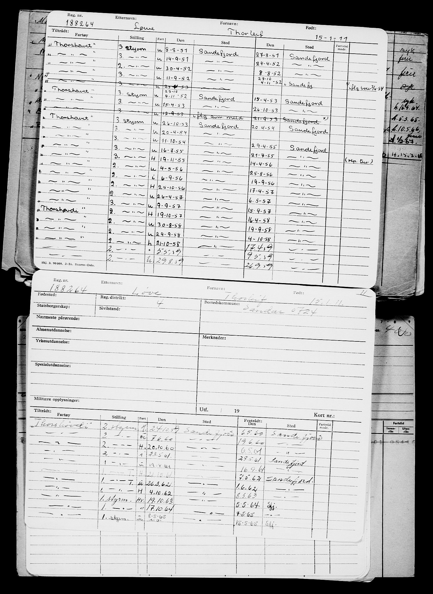 Direktoratet for sjømenn, AV/RA-S-3545/G/Gb/L0093: Hovedkort, 1910-1911, p. 587