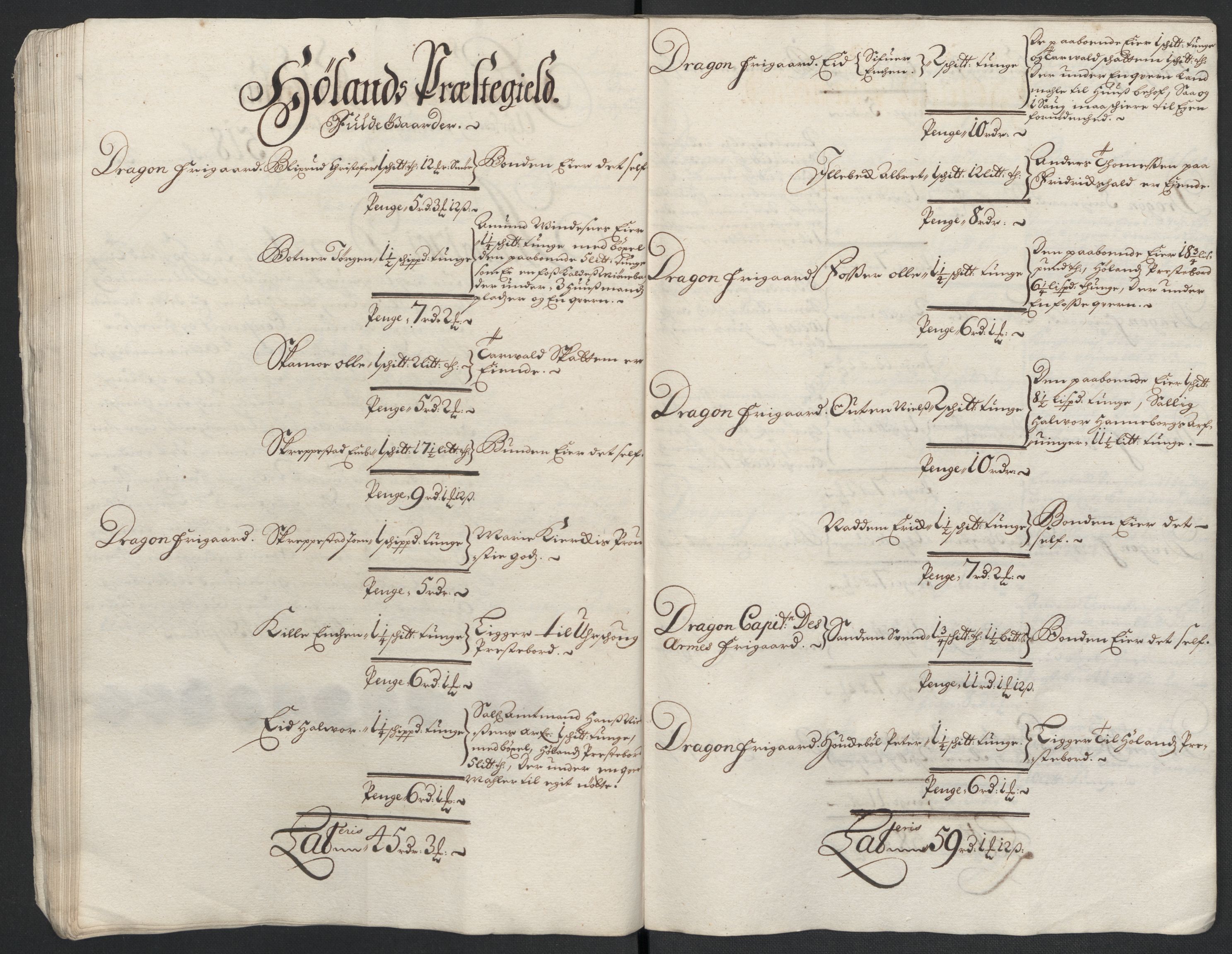 Rentekammeret inntil 1814, Reviderte regnskaper, Fogderegnskap, AV/RA-EA-4092/R11/L0584: Fogderegnskap Nedre Romerike, 1701, p. 99