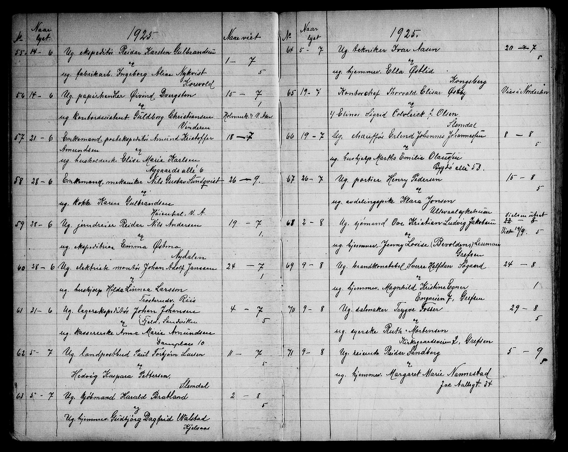 Vestre Aker prestekontor Kirkebøker, AV/SAO-A-10025/G/Ga/L0009: Parish register (copy) no. I 9, 1924-1950