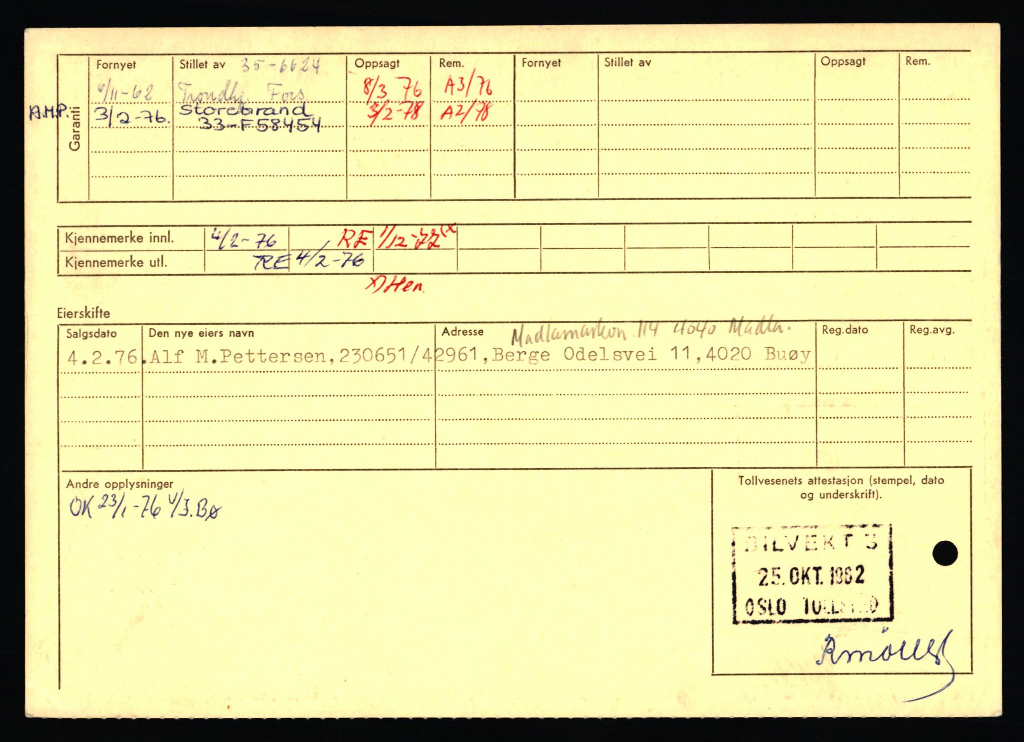 Stavanger trafikkstasjon, SAST/A-101942/0/F/L0007: L-2150 - L-2549, 1930-1971, p. 324