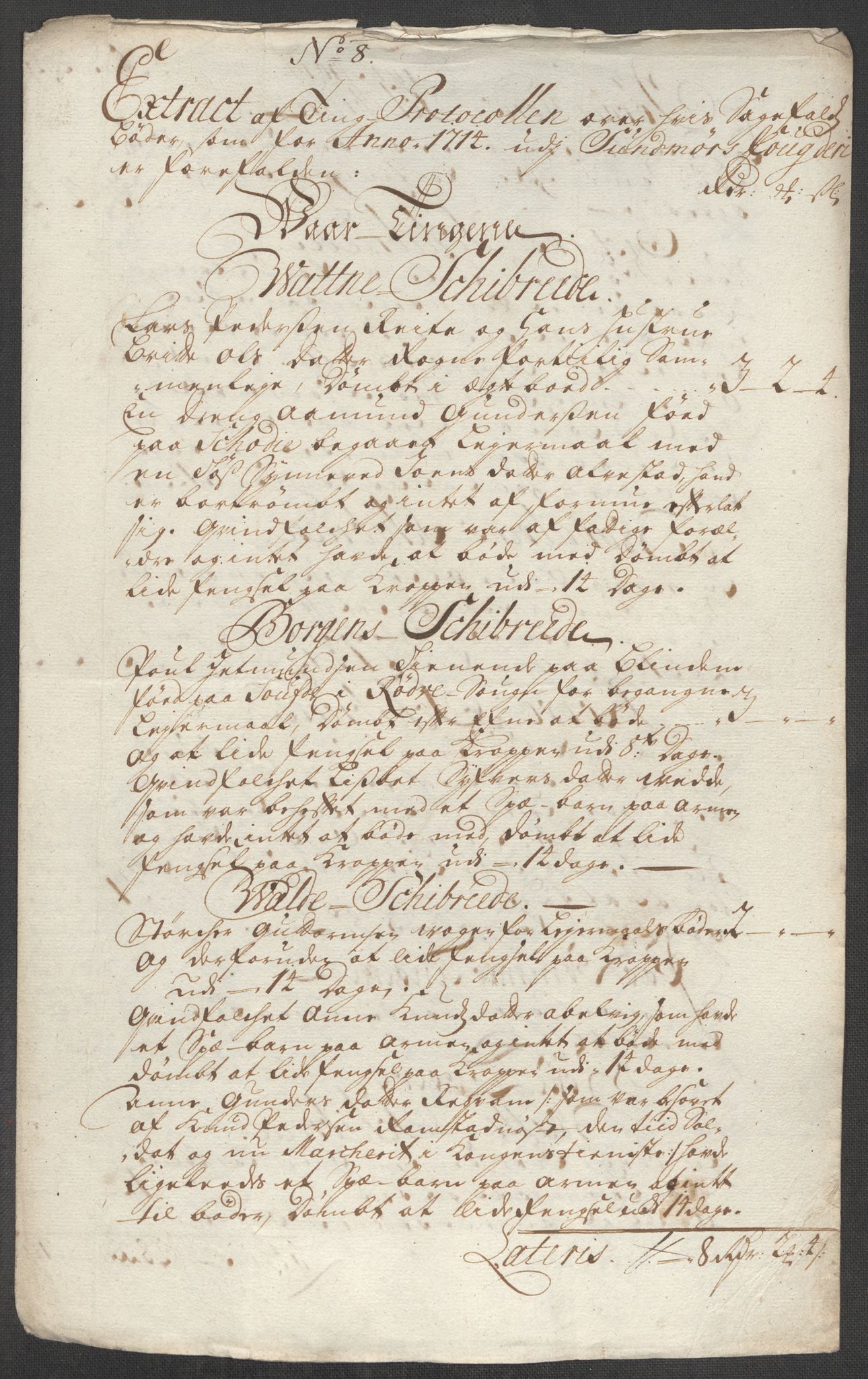 Rentekammeret inntil 1814, Reviderte regnskaper, Fogderegnskap, AV/RA-EA-4092/R54/L3566: Fogderegnskap Sunnmøre, 1714, p. 199