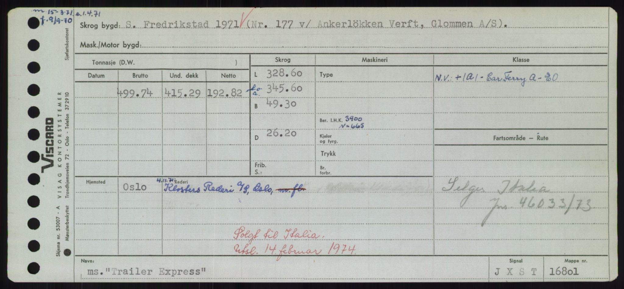 Sjøfartsdirektoratet med forløpere, Skipsmålingen, AV/RA-S-1627/H/Hd/L0039: Fartøy, Ti-Tø, p. 477