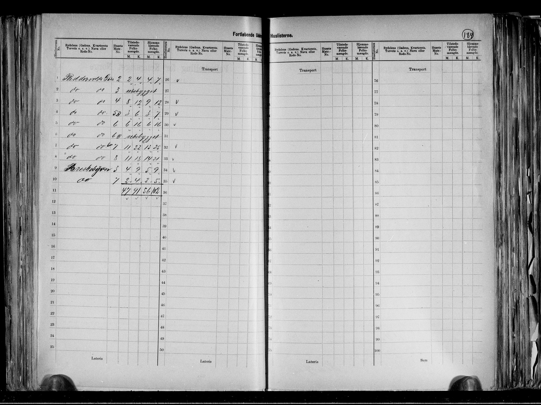 RA, 1891 census for 0301 Kristiania, 1891, p. 38170