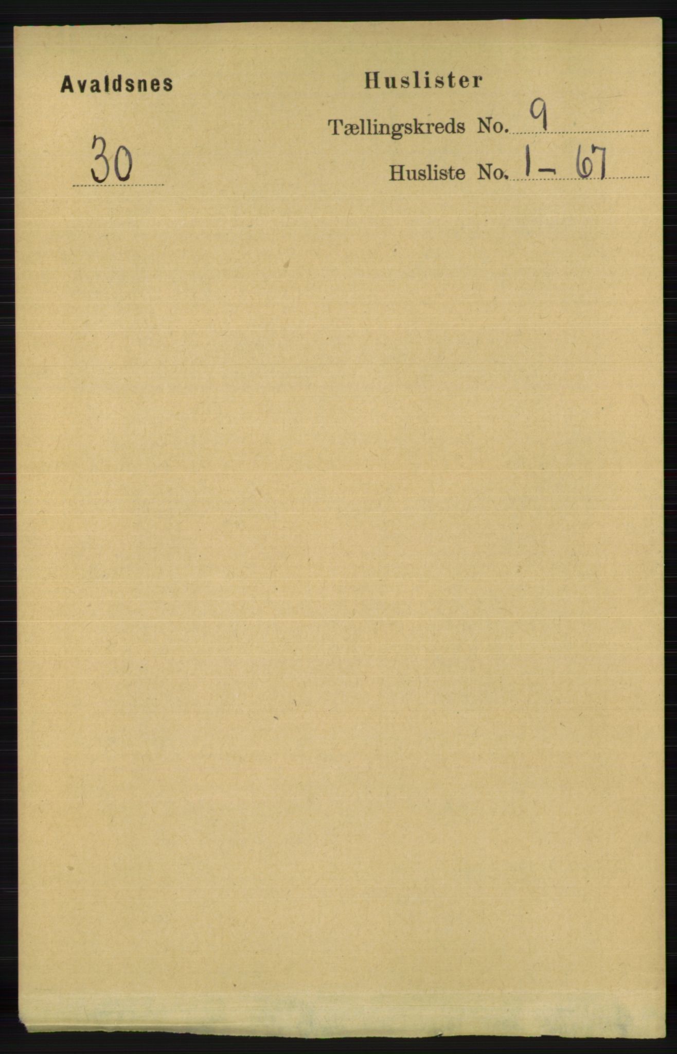 RA, 1891 census for 1147 Avaldsnes, 1891, p. 4890
