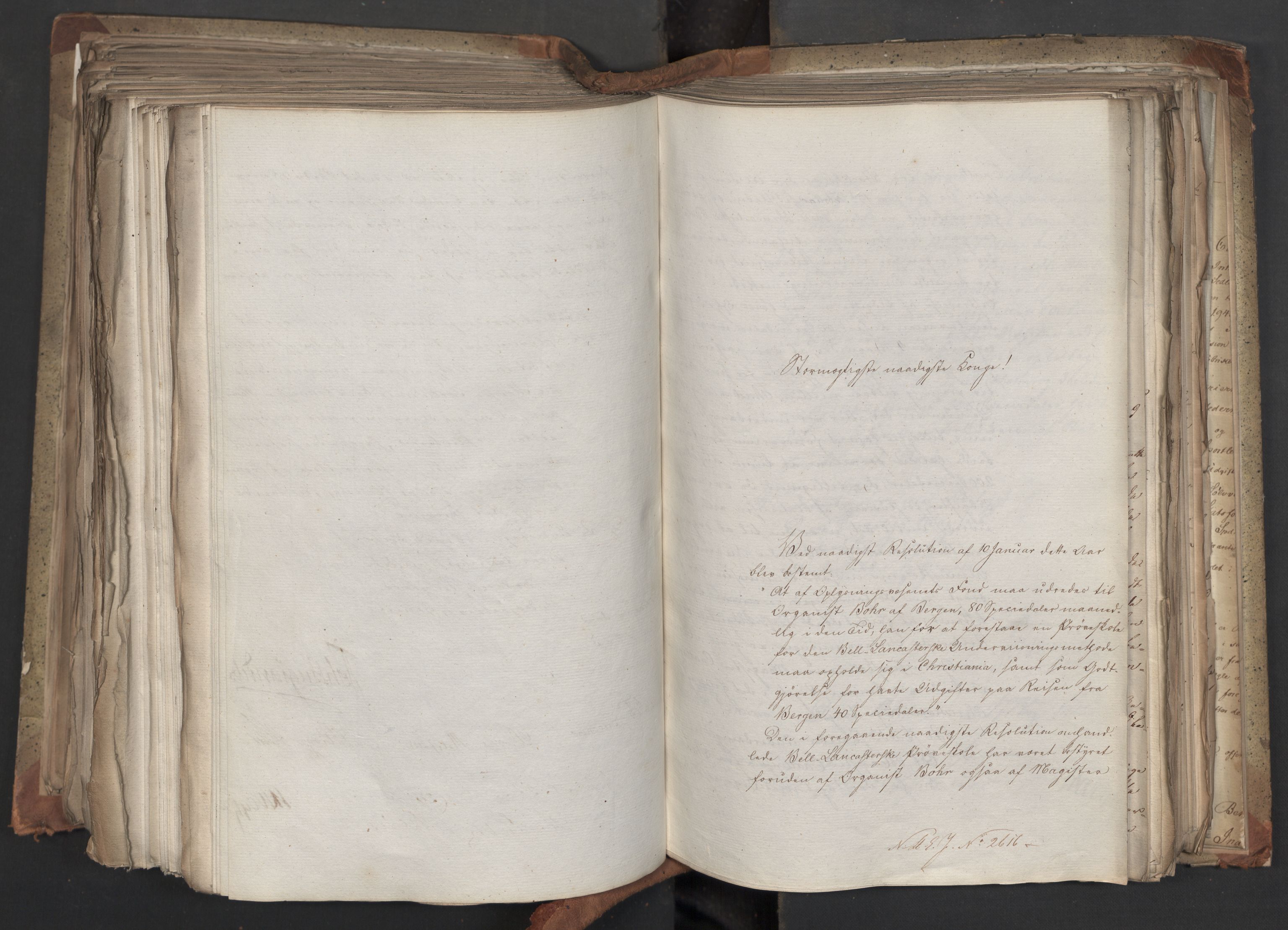 Statsrådsavdelingen i Stockholm, AV/RA-S-1003/D/Da/L0042: Regjeringsinnstillinger nr. 2467-2705, 1825, p. 427