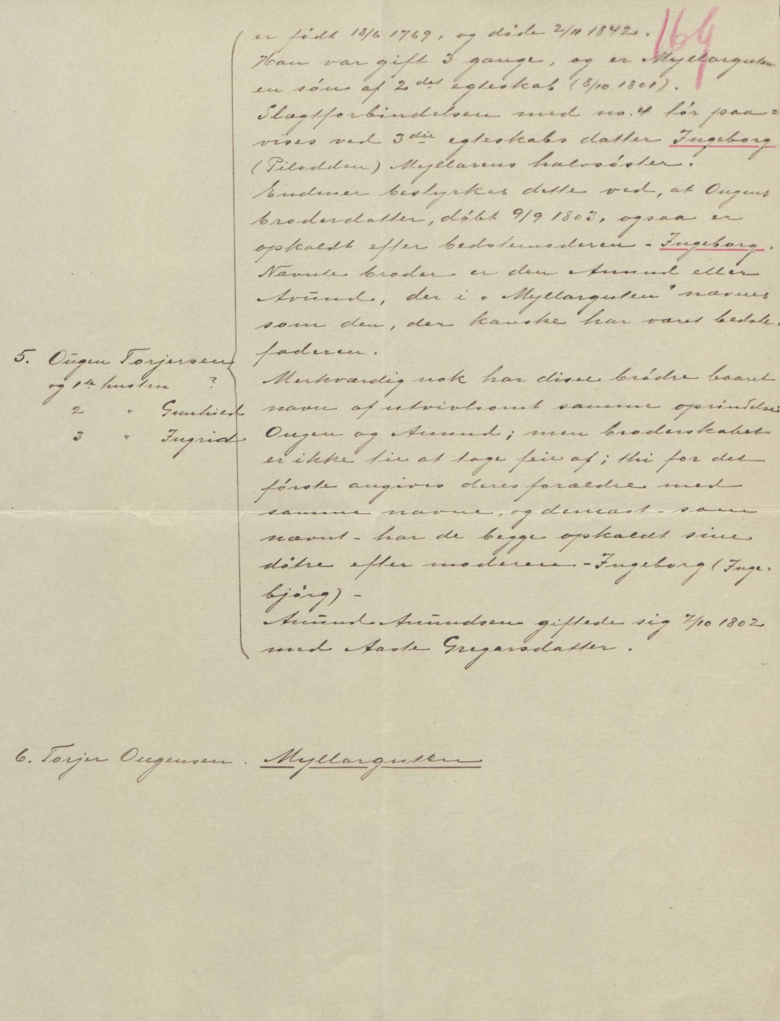 Rikard Berge, TEMU/TGM-A-1003/F/L0004/0053: 101-159 / 157 Manuskript, notatar, brev o.a. Nokre leiker, manuskript, 1906-1908, p. 169
