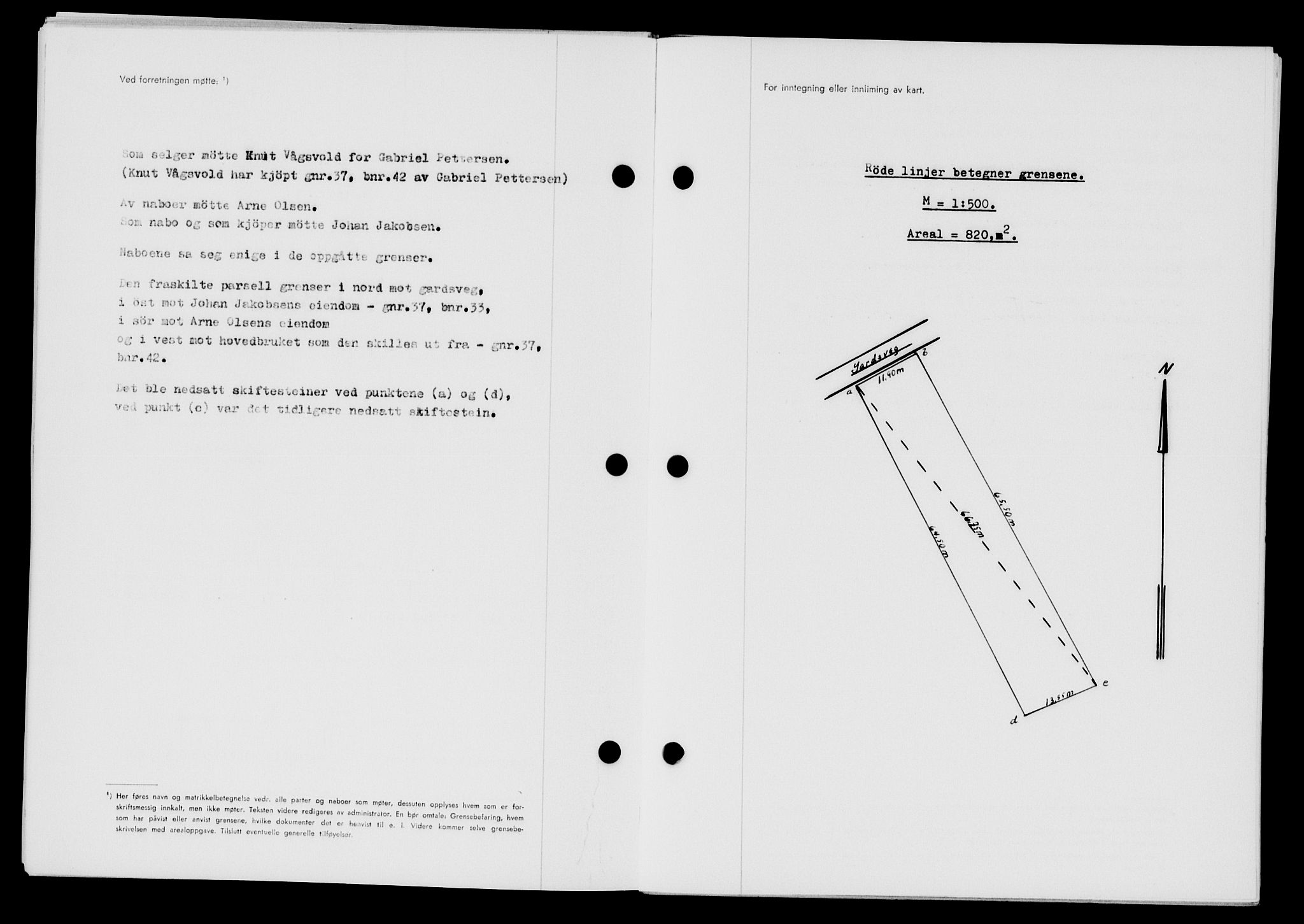 Lyngdal sorenskriveri, AV/SAK-1221-0004/G/Gb/L0680: Mortgage book no. A XXVI, 1960-1960, Diary no: : 820/1960