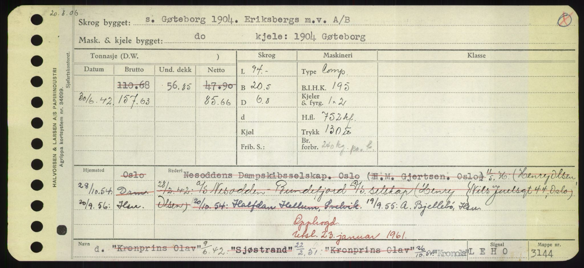 Sjøfartsdirektoratet med forløpere, Skipsmålingen, AV/RA-S-1627/H/Hd/L0021: Fartøy, Kor-Kår, p. 203