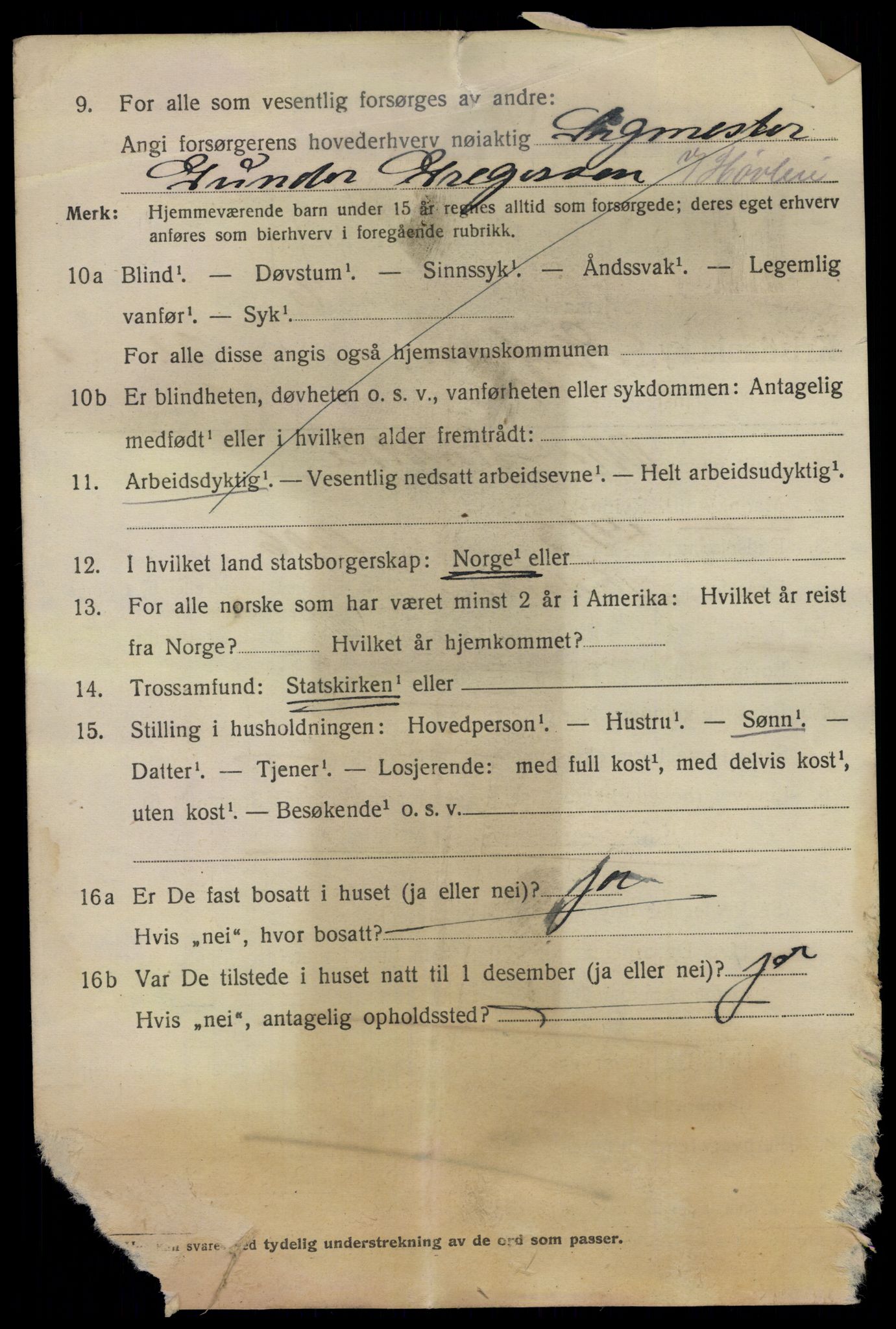 SAO, 1920 census for Kristiania, 1920, p. 251406