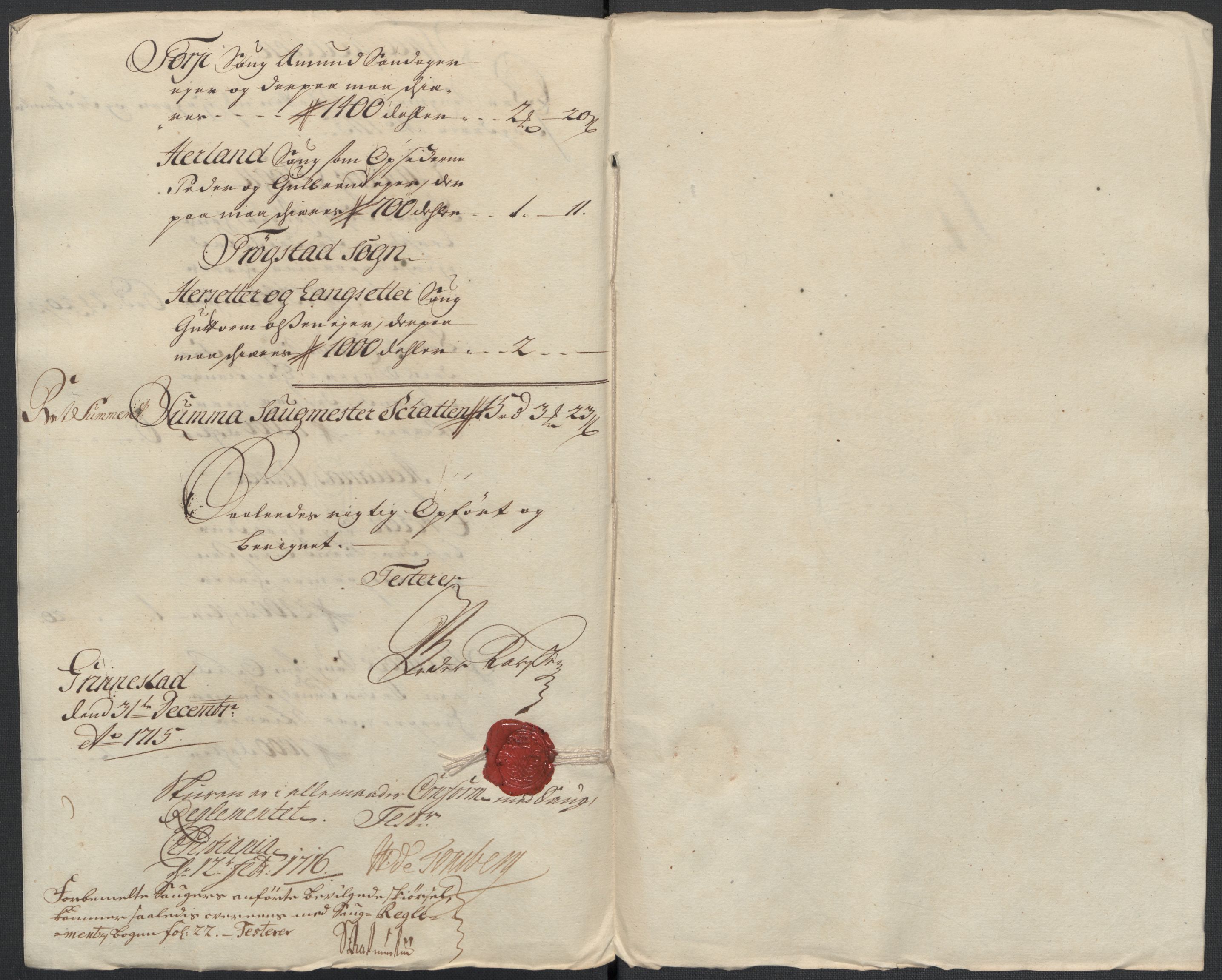 Rentekammeret inntil 1814, Reviderte regnskaper, Fogderegnskap, RA/EA-4092/R07/L0310: Fogderegnskap Rakkestad, Heggen og Frøland, 1715, p. 36