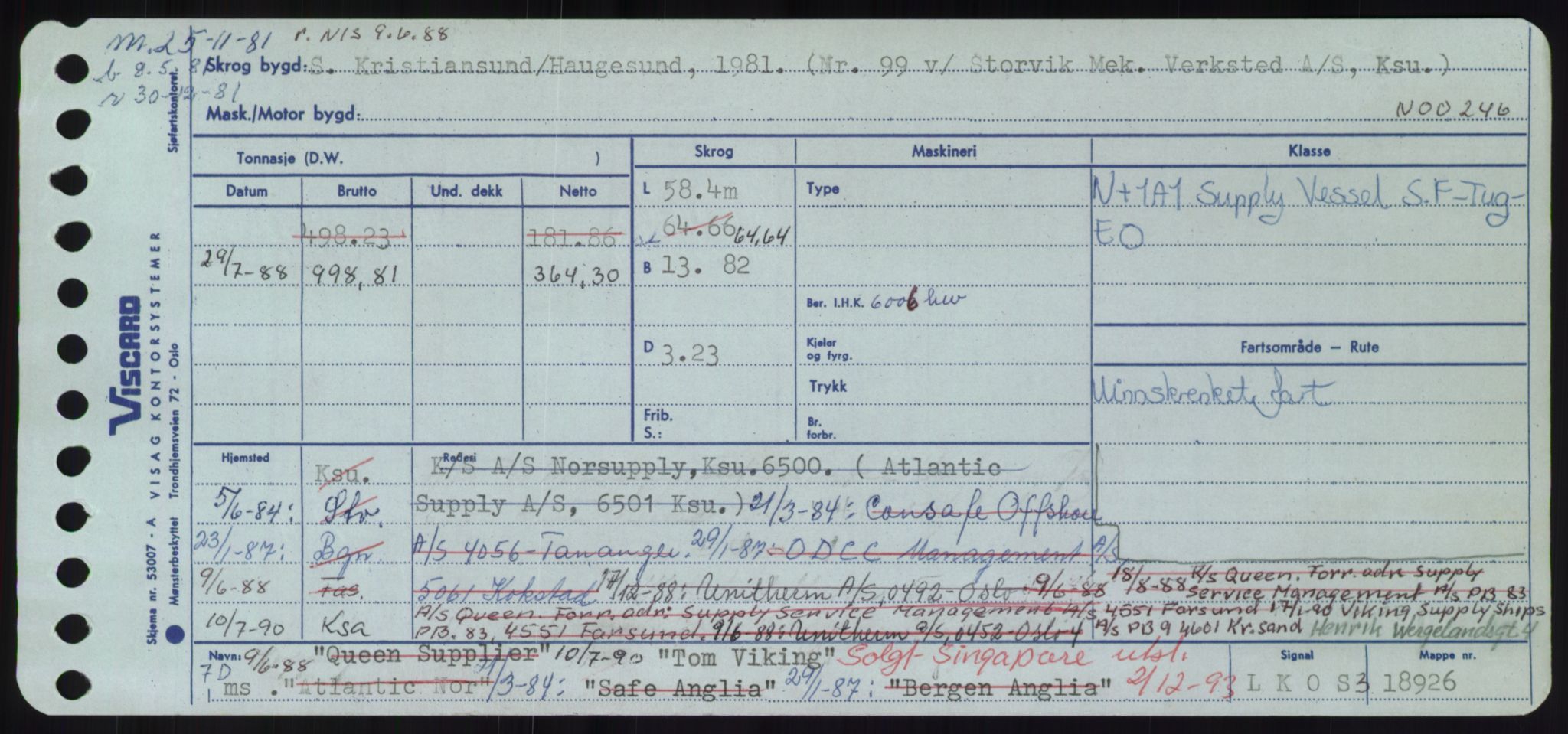 Sjøfartsdirektoratet med forløpere, Skipsmålingen, AV/RA-S-1627/H/Hd/L0039: Fartøy, Ti-Tø, p. 157