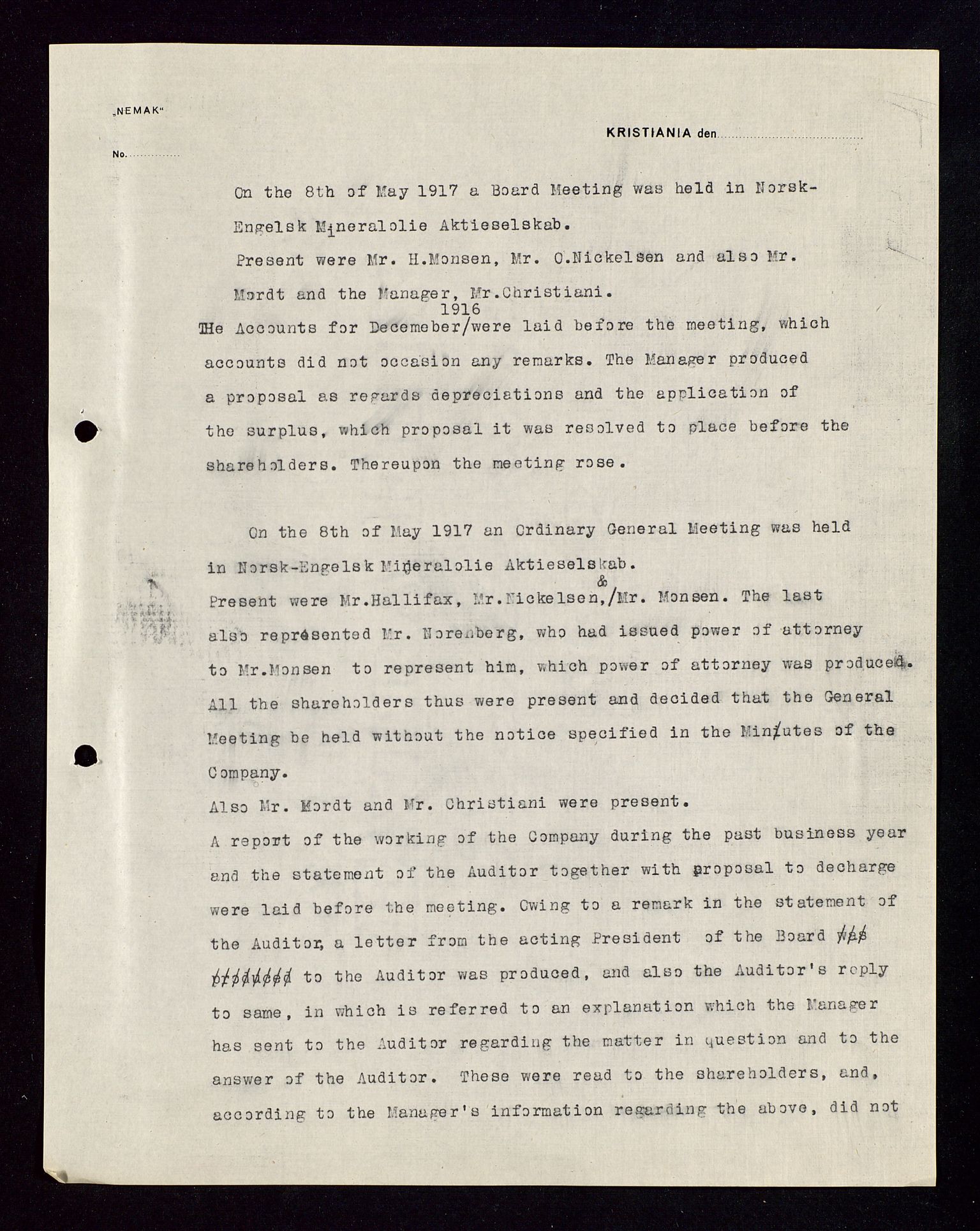 Pa 1521 - A/S Norske Shell, SAST/A-101915/E/Ea/Eaa/L0002: Sjefskorrespondanse, 1917-1918, p. 384