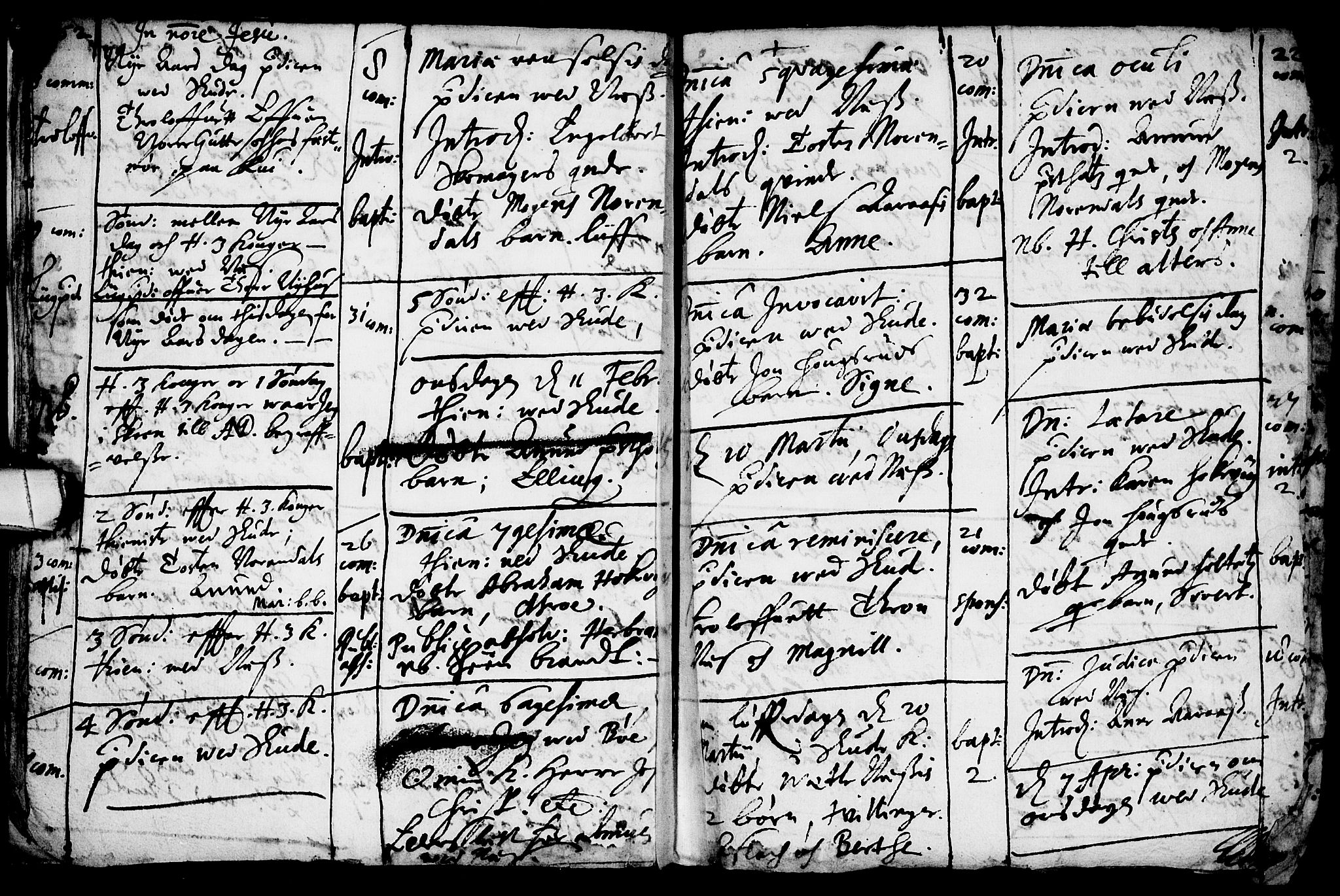 Sauherad kirkebøker, AV/SAKO-A-298/F/Fa/L0001: Parish register (official) no. I 1, 1649-1681