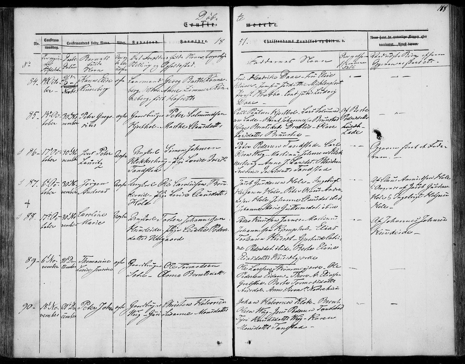 Ministerialprotokoller, klokkerbøker og fødselsregistre - Møre og Romsdal, AV/SAT-A-1454/522/L0312: Parish register (official) no. 522A07, 1843-1851, p. 118