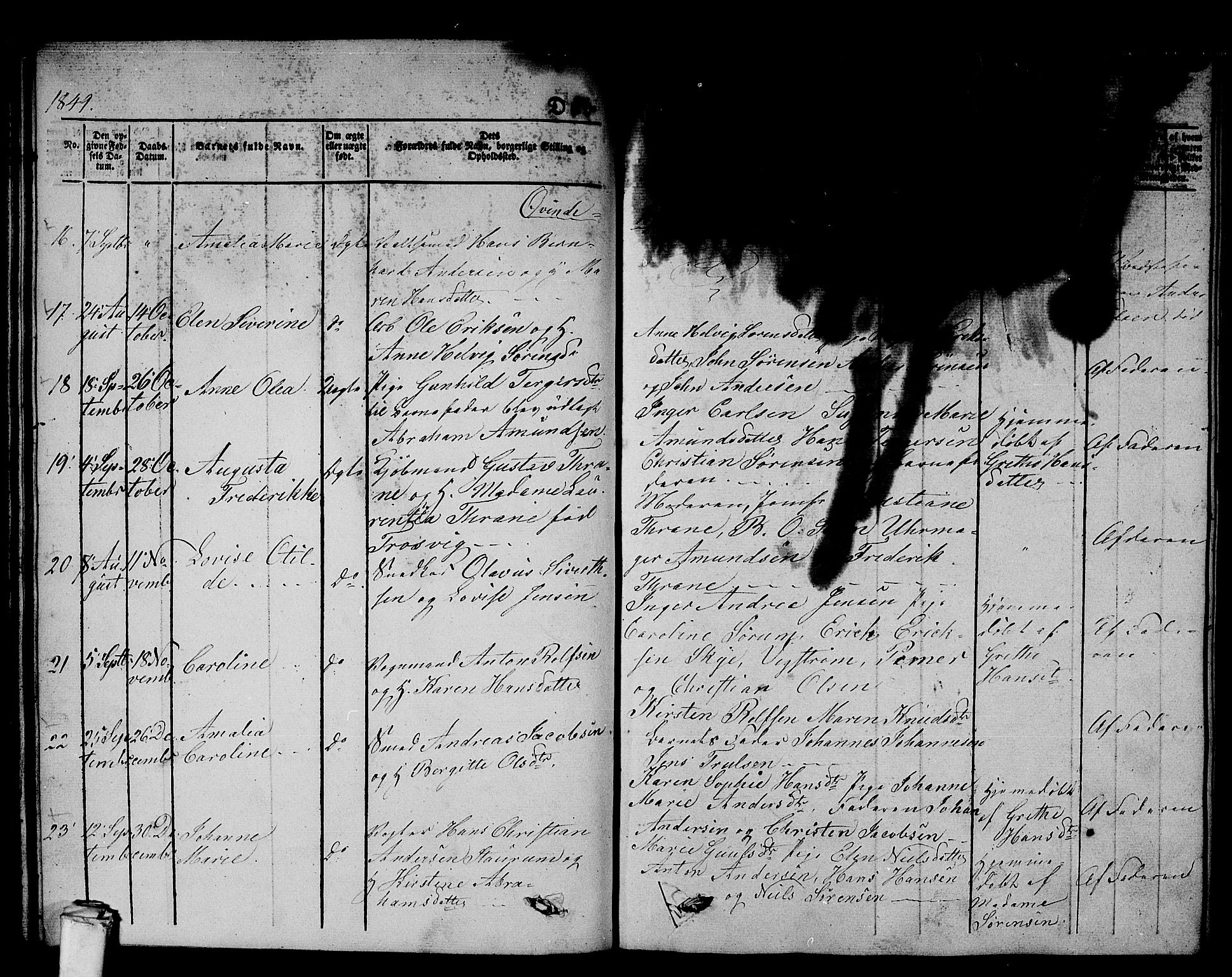 Larvik kirkebøker, AV/SAKO-A-352/G/Gb/L0002: Parish register (copy) no. II 2, 1843-1866, p. 38