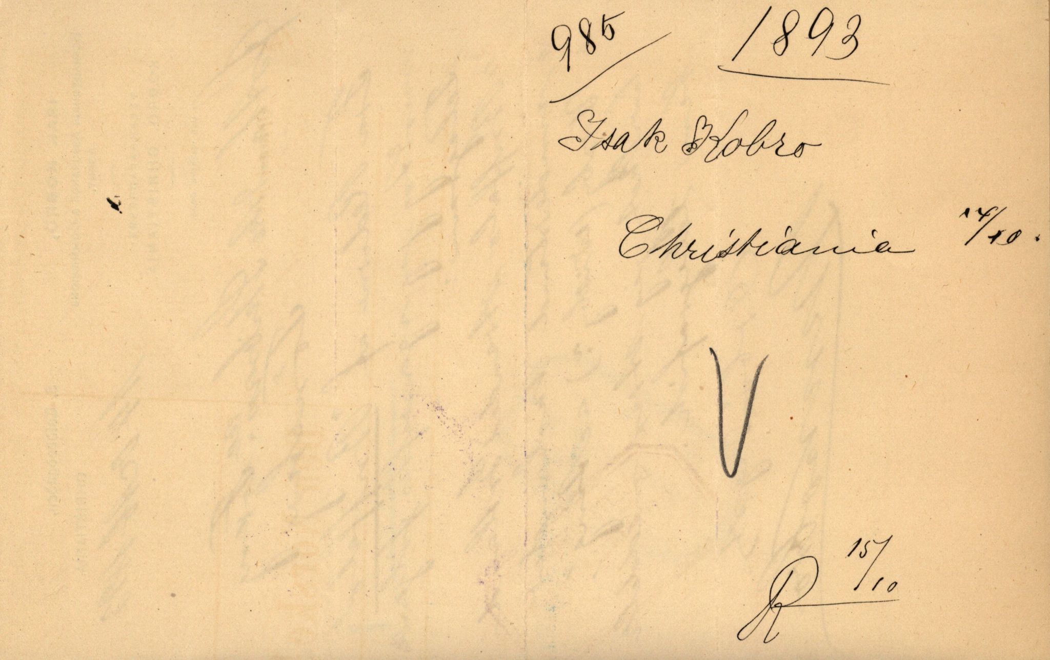 Pa 63 - Østlandske skibsassuranceforening, VEMU/A-1079/G/Ga/L0029/0009: Havaridokumenter / Anette, Agathe, Agra, Buffalo, 1893, p. 55