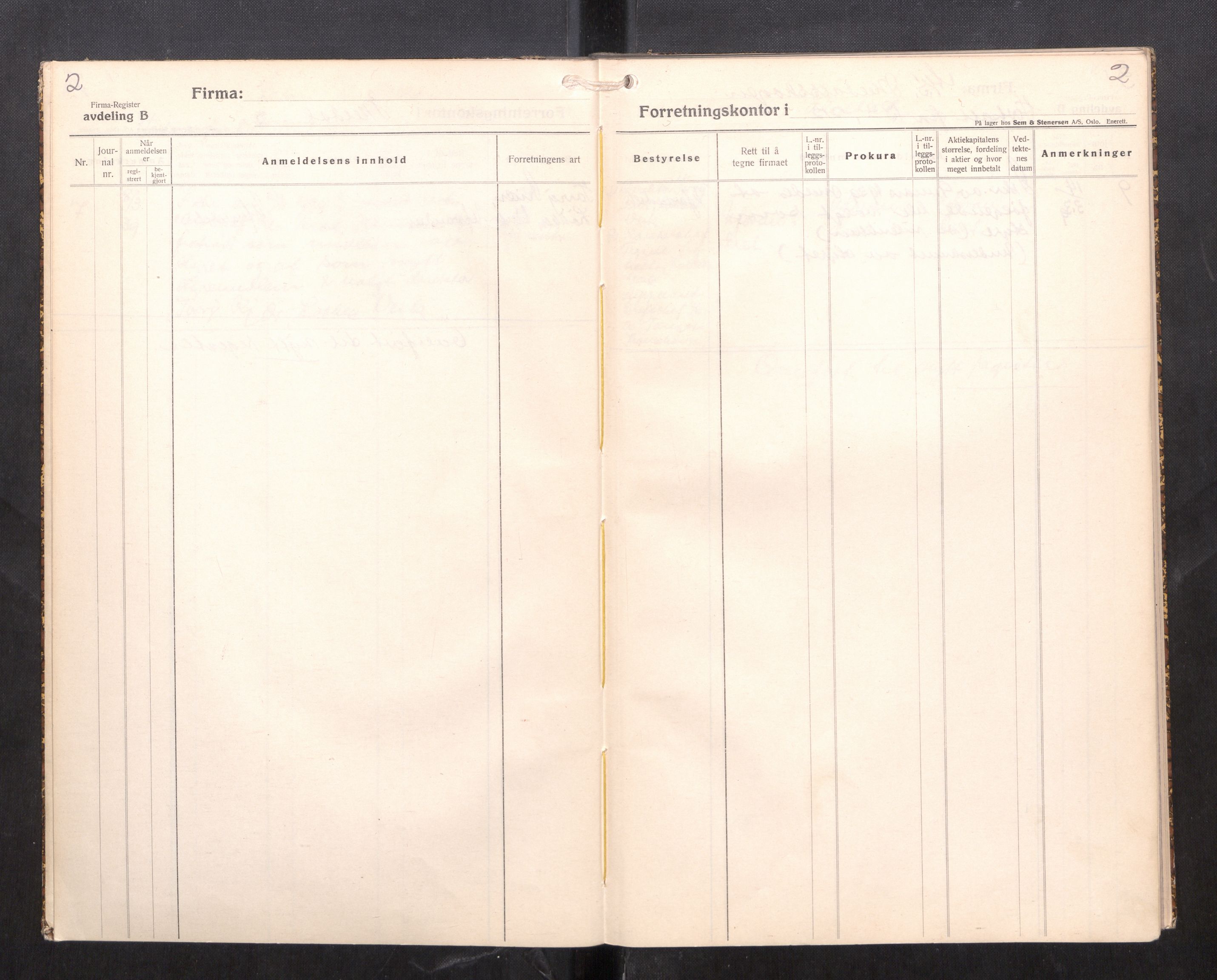 Orkdal sorenskriveri, SAT/A-4169/2/J/Ja/Jaa/L0010: Firmaregister B, 1939-1943, p. 4