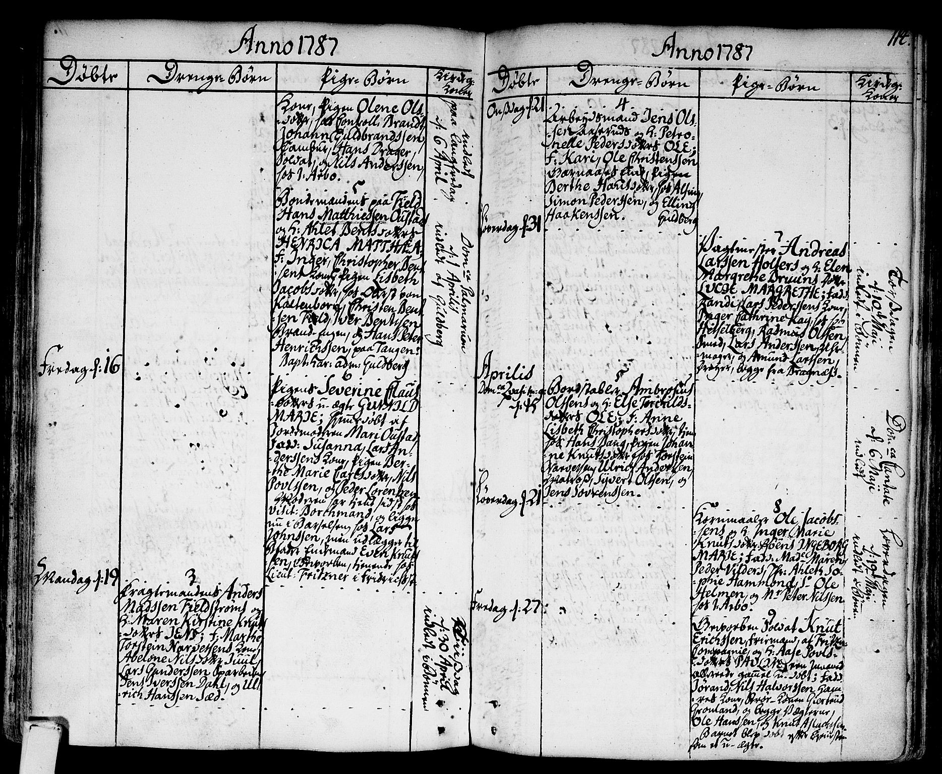 Strømsø kirkebøker, AV/SAKO-A-246/F/Fa/L0009: Parish register (official) no. I 9, 1752-1791, p. 114