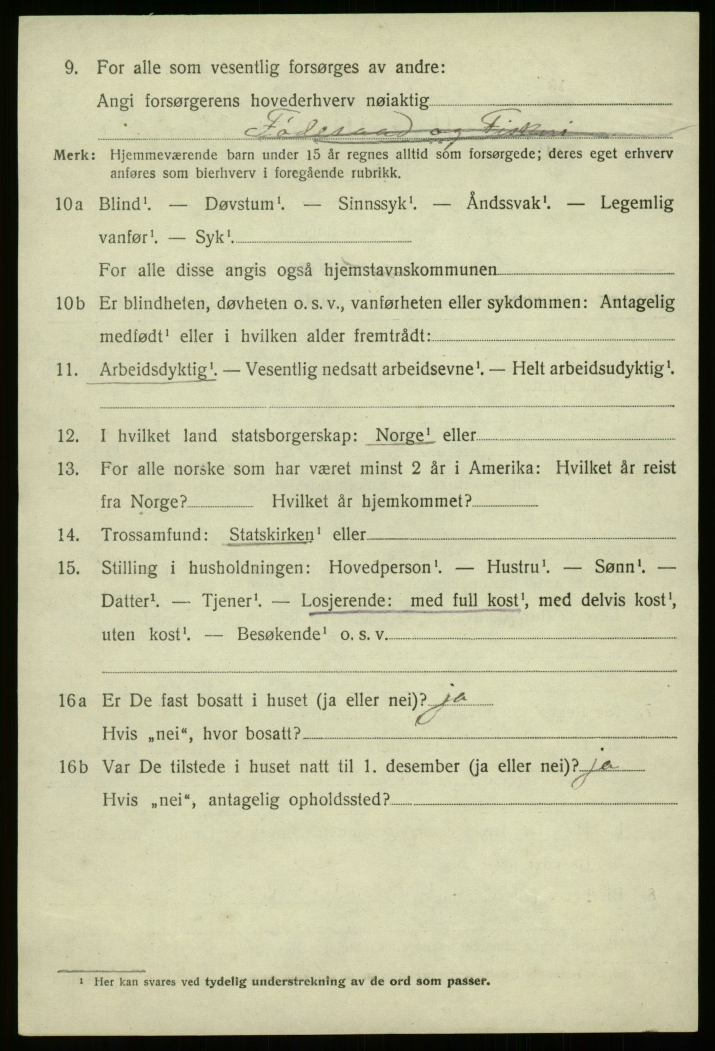 SAB, 1920 census for Davik, 1920, p. 5082