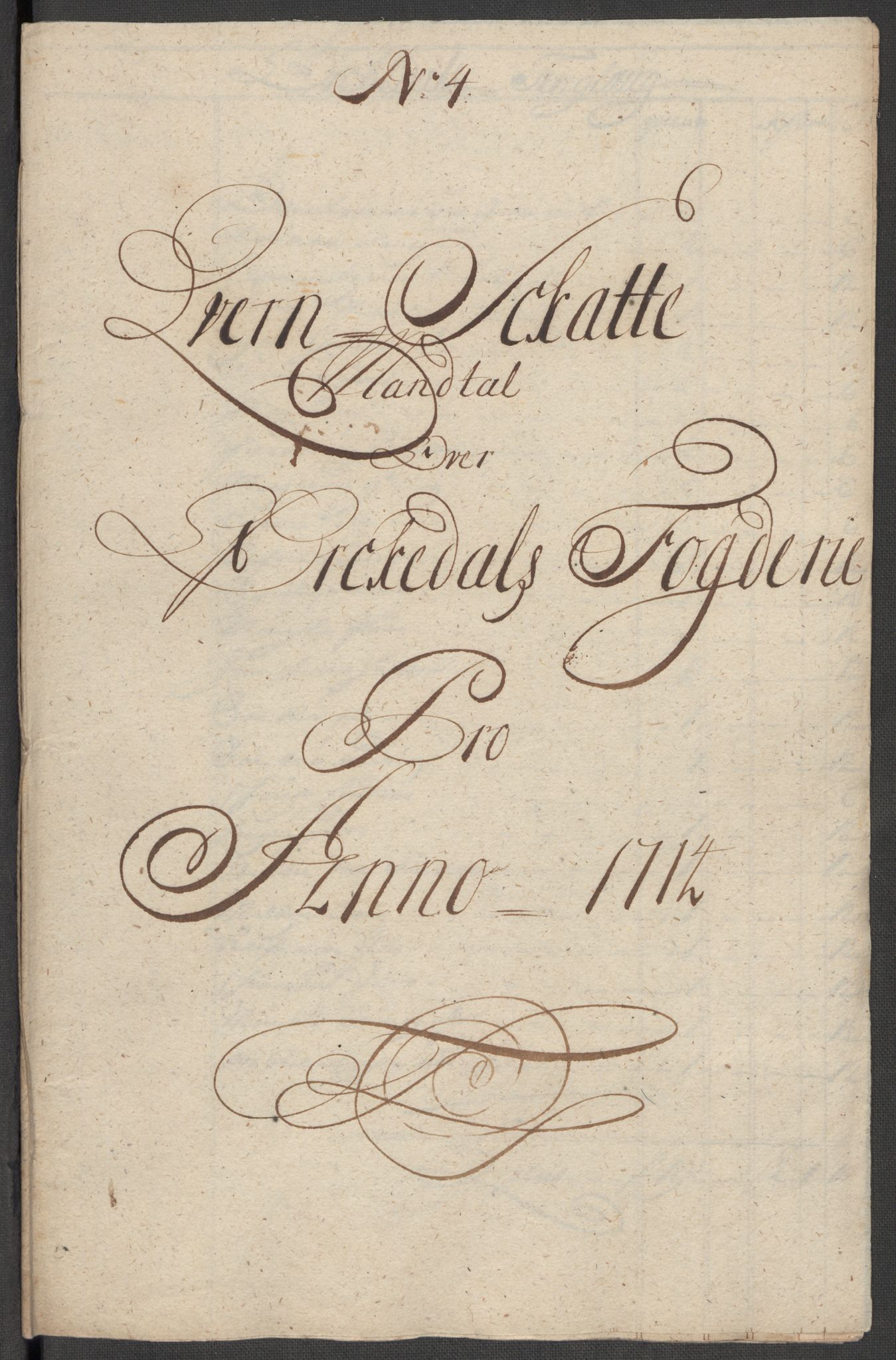 Rentekammeret inntil 1814, Reviderte regnskaper, Fogderegnskap, AV/RA-EA-4092/R60/L3965: Fogderegnskap Orkdal og Gauldal, 1714, p. 104