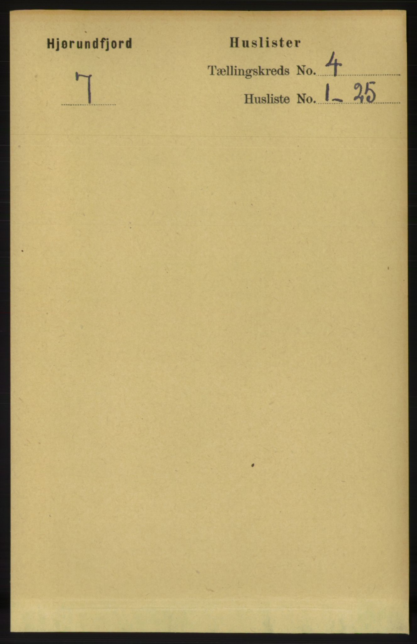 RA, 1891 census for 1522 Hjørundfjord, 1891, p. 639