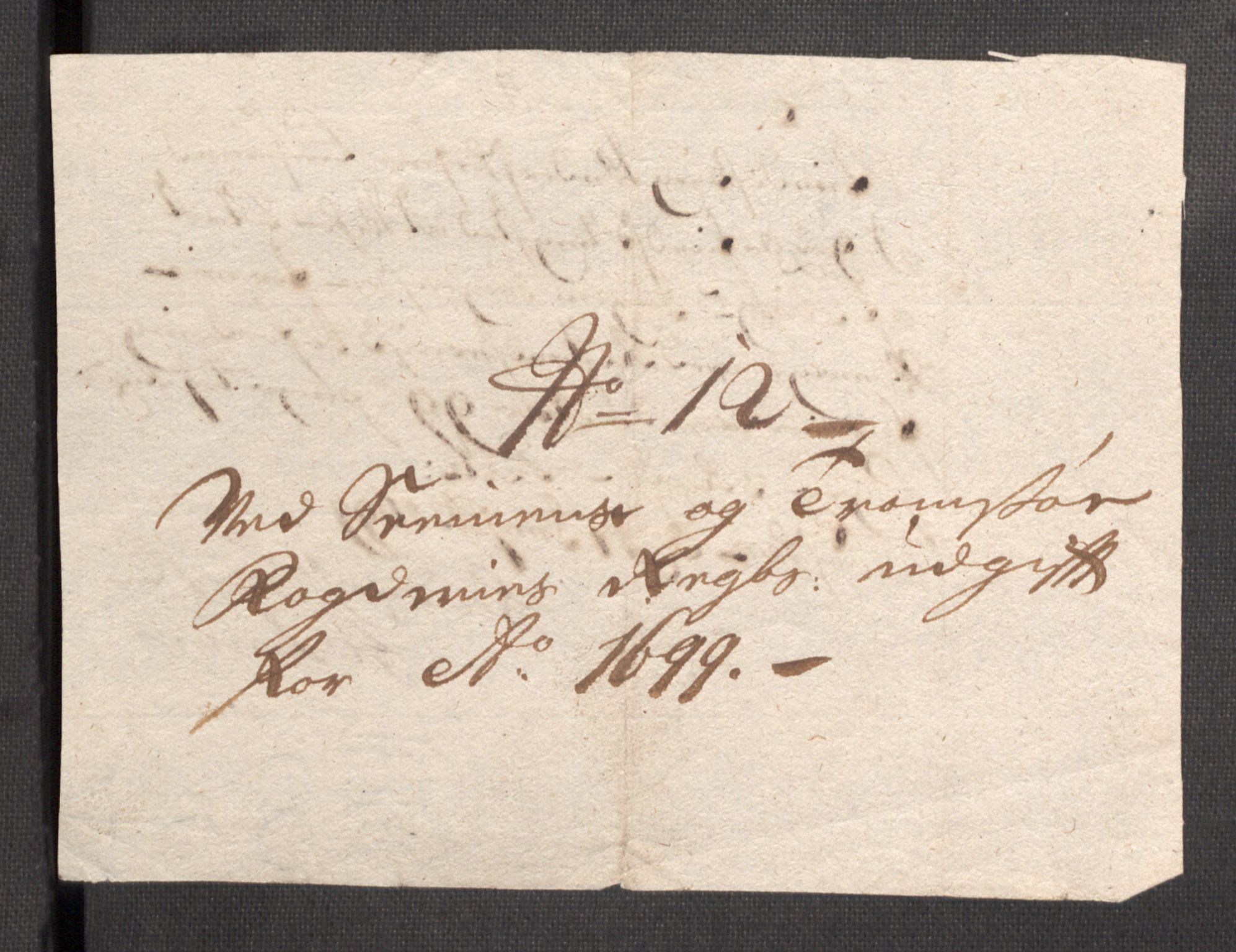 Rentekammeret inntil 1814, Reviderte regnskaper, Fogderegnskap, AV/RA-EA-4092/R68/L4754: Fogderegnskap Senja og Troms, 1697-1699, p. 359