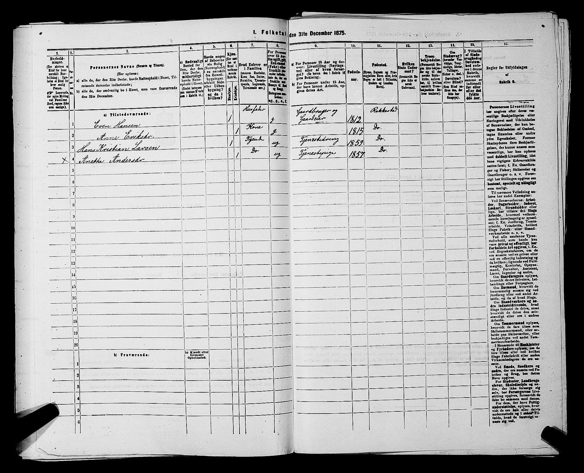 RA, 1875 census for 0128P Rakkestad, 1875, p. 622