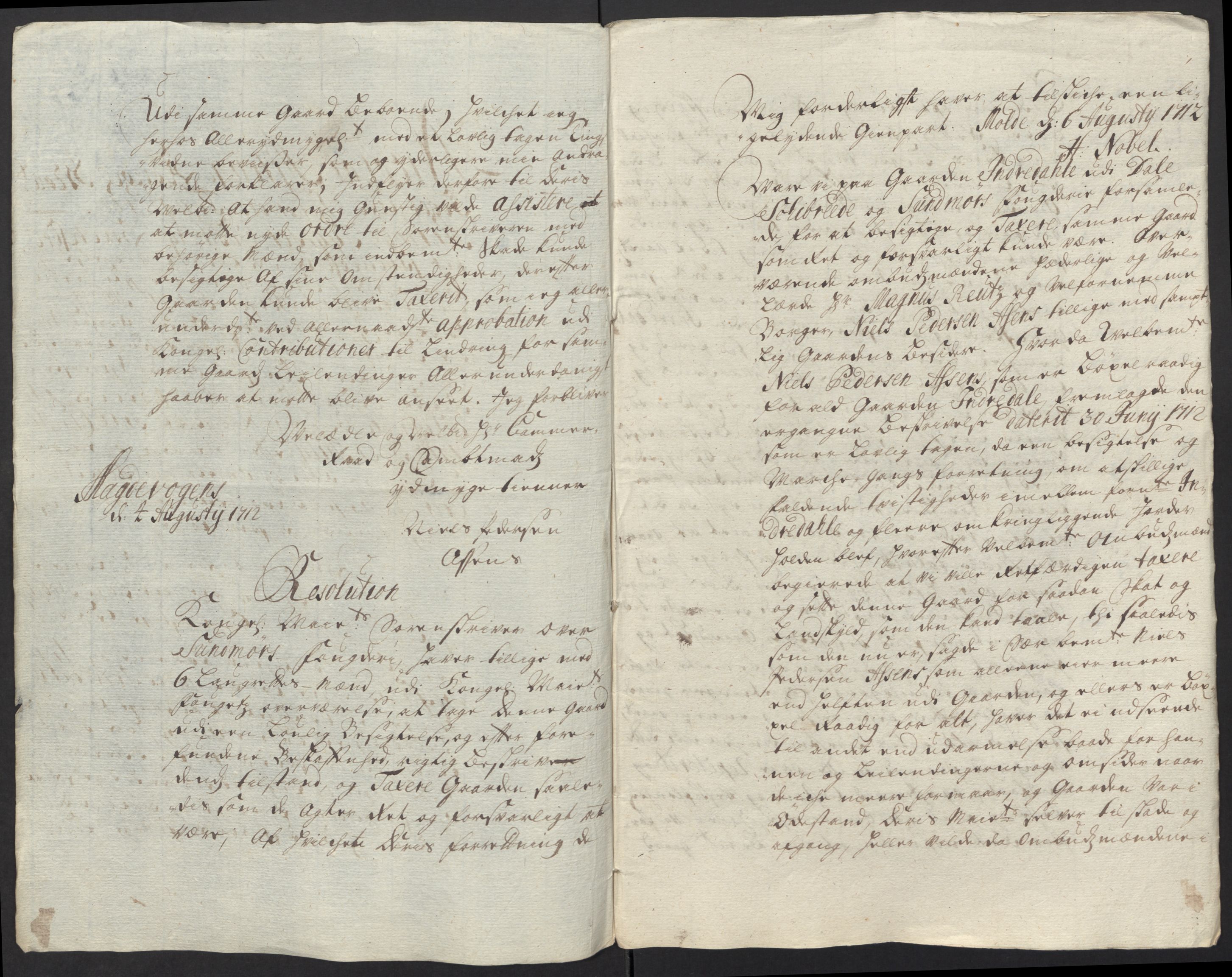 Rentekammeret inntil 1814, Reviderte regnskaper, Fogderegnskap, RA/EA-4092/R54/L3565: Fogderegnskap Sunnmøre, 1712-1713, p. 567