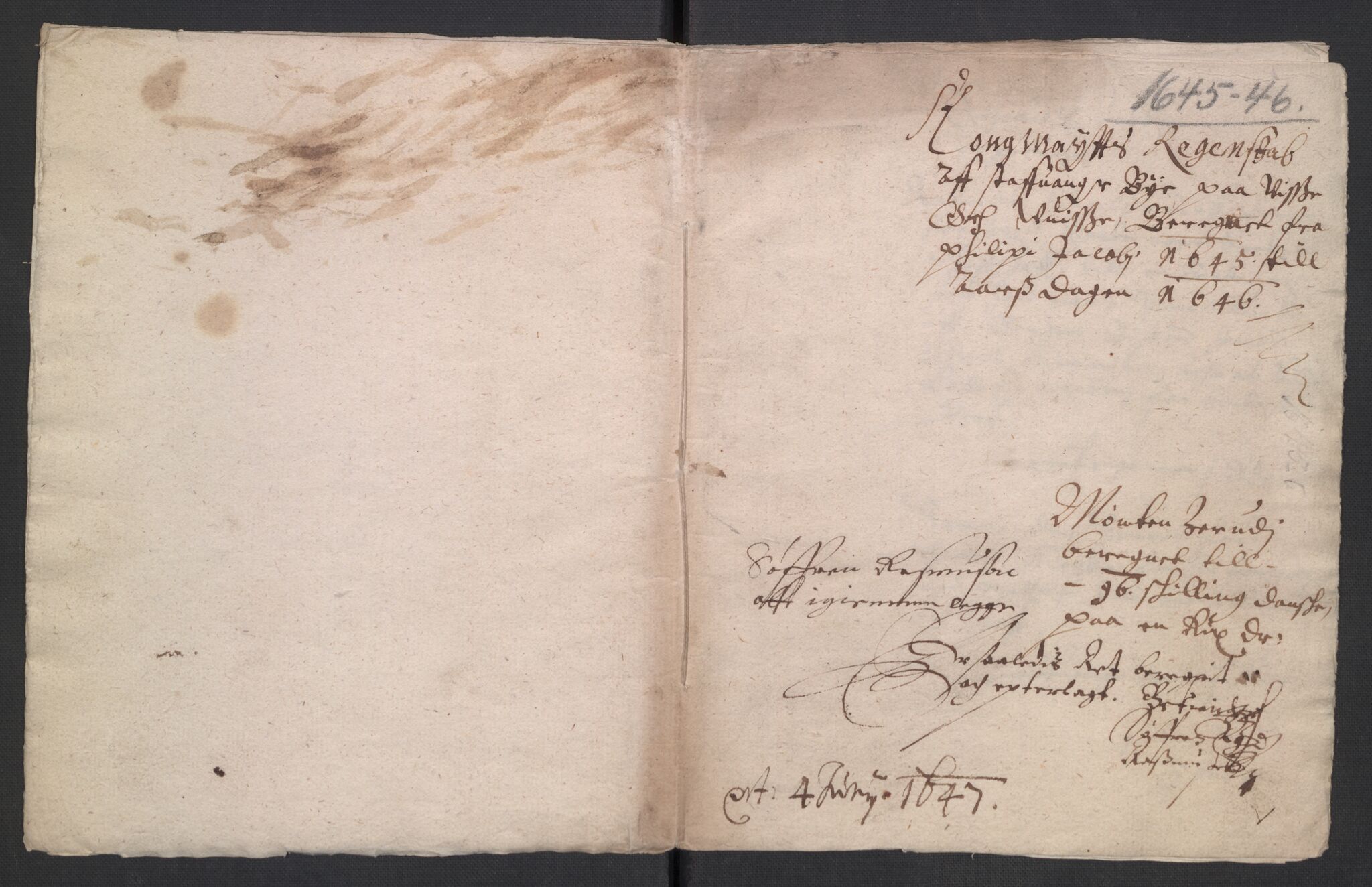 Rentekammeret inntil 1814, Reviderte regnskaper, Byregnskaper, AV/RA-EA-4066/R/Ro/L0299: [O2] By- og kontribusjonsregnskap, 1639-1661, p. 188