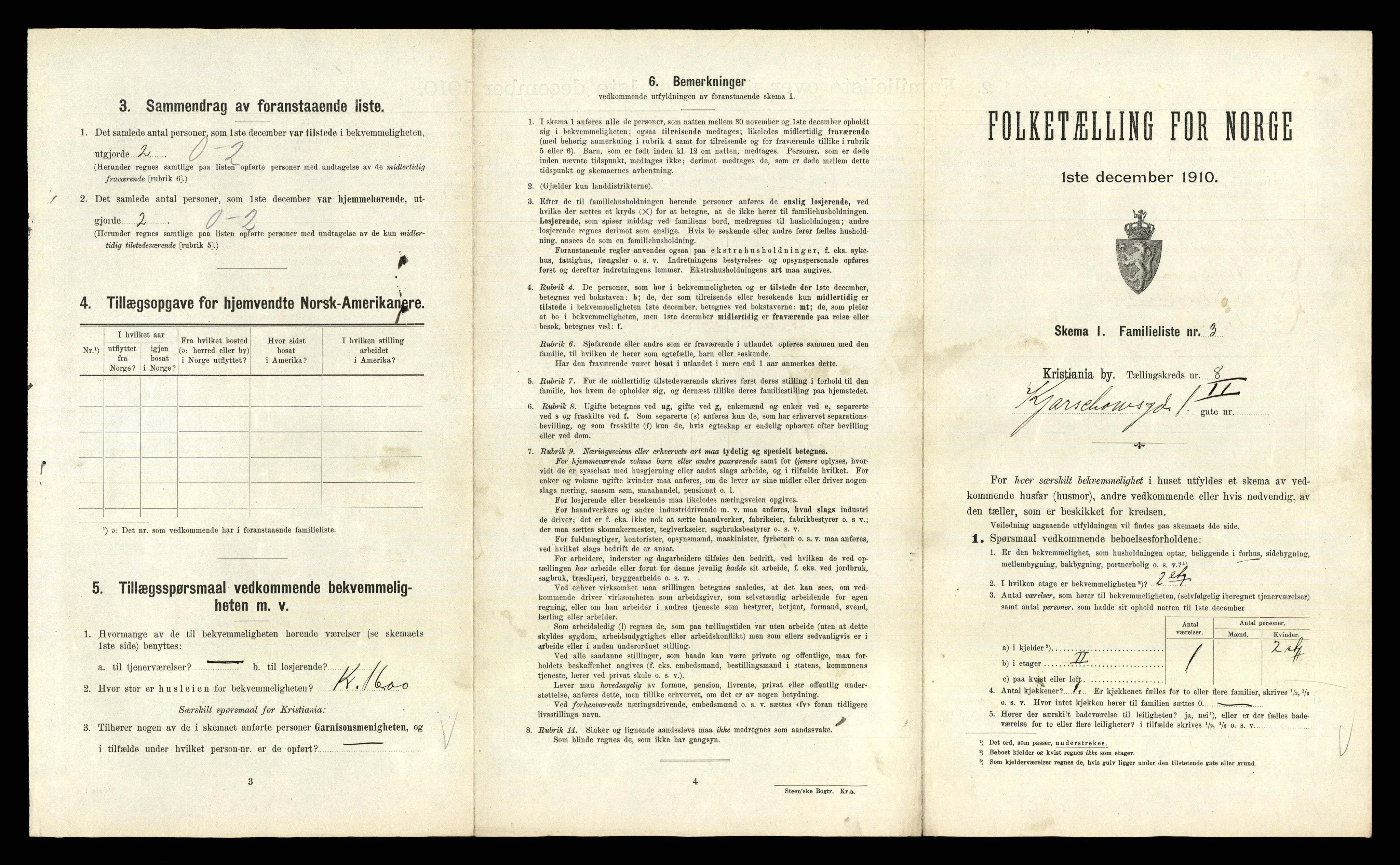 RA, 1910 census for Kristiania, 1910, p. 48347