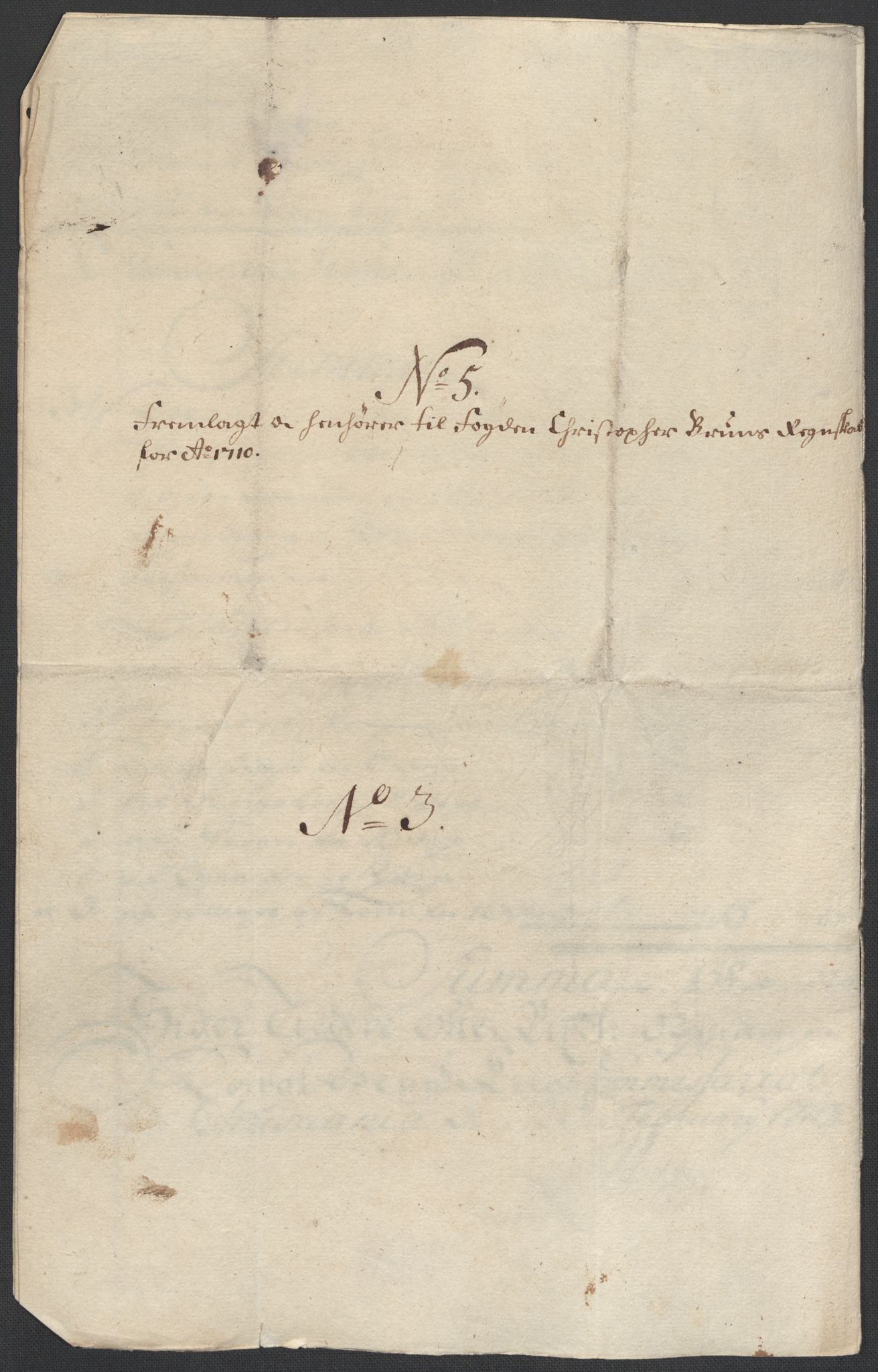 Rentekammeret inntil 1814, Reviderte regnskaper, Fogderegnskap, RA/EA-4092/R17/L1179: Fogderegnskap Gudbrandsdal, 1708-1710, p. 353